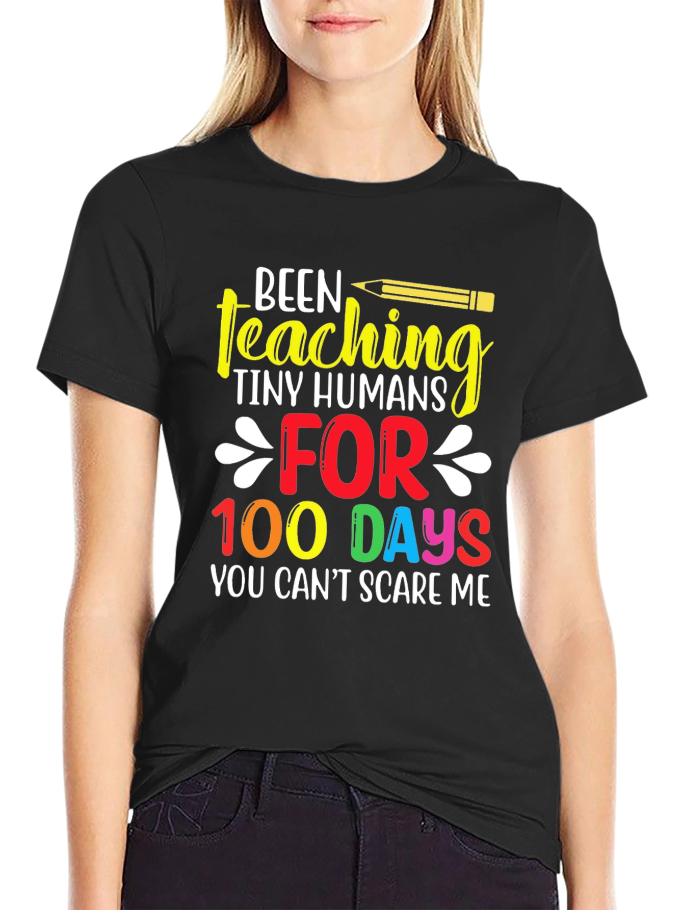 Teacher 100 Days School T-Shirt