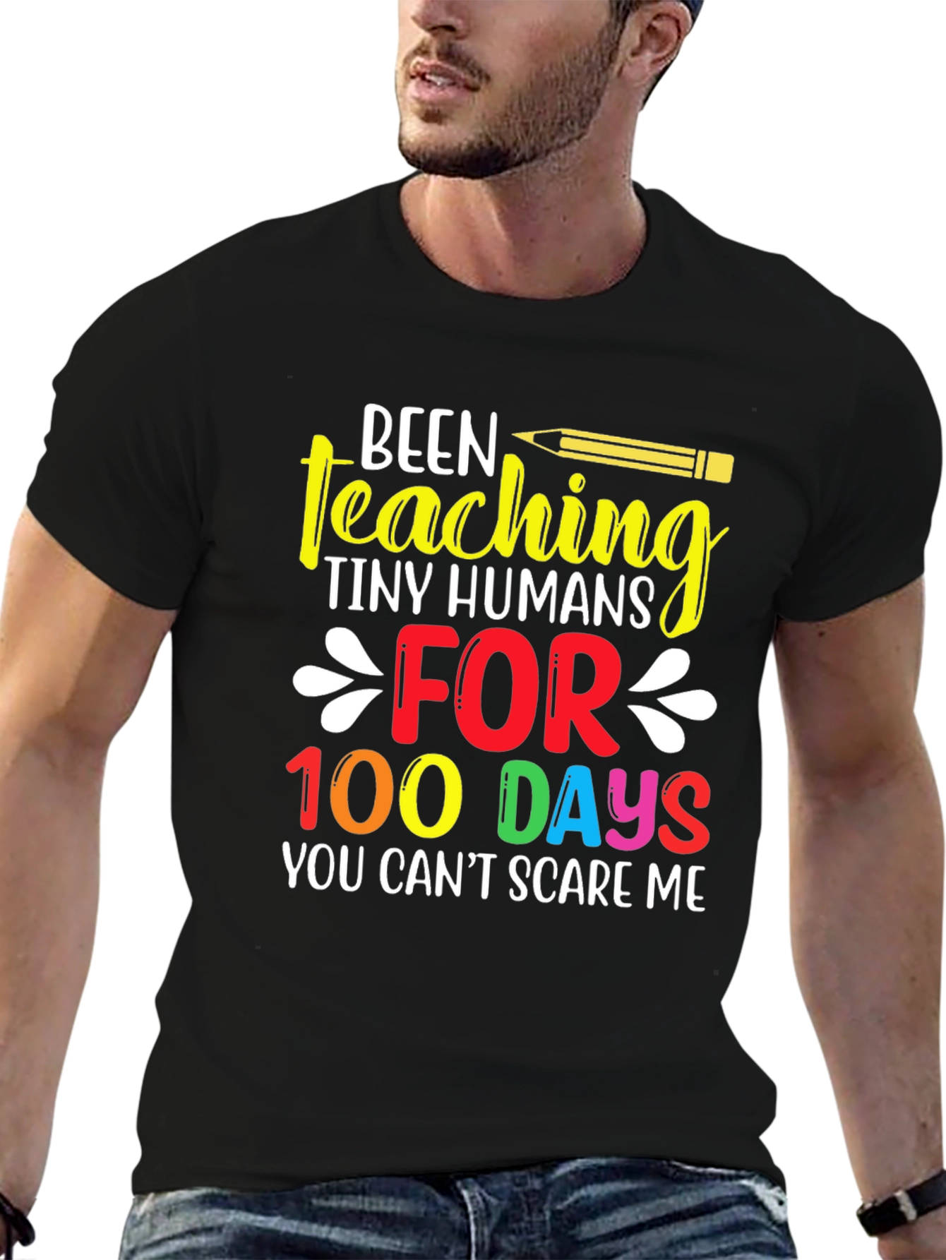 Teacher 100 Days School T-Shirt