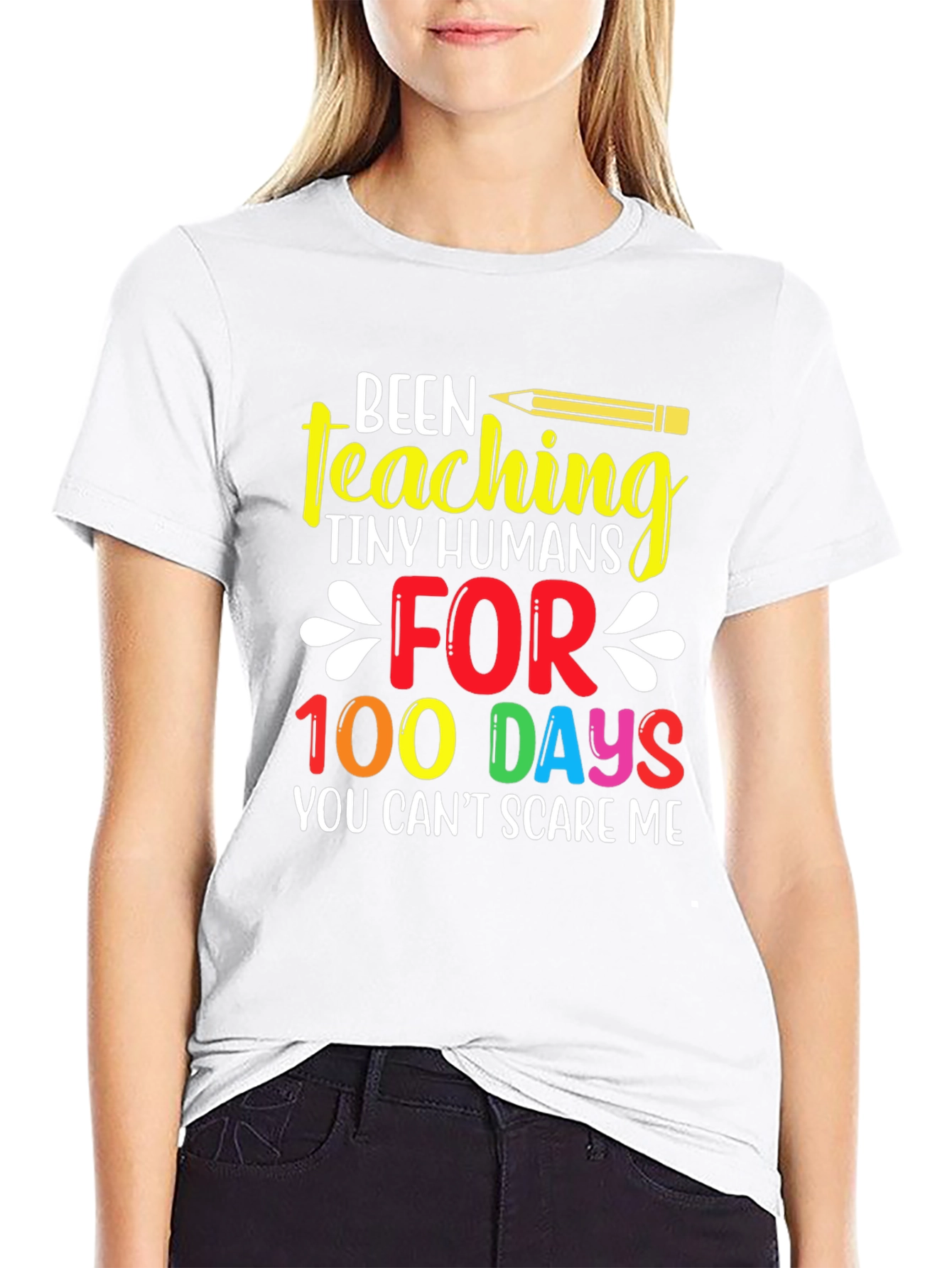Teacher 100 Days School T-Shirt