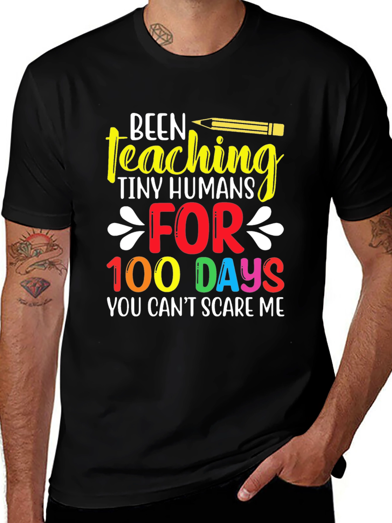 Teacher 100 Days School T-Shirt