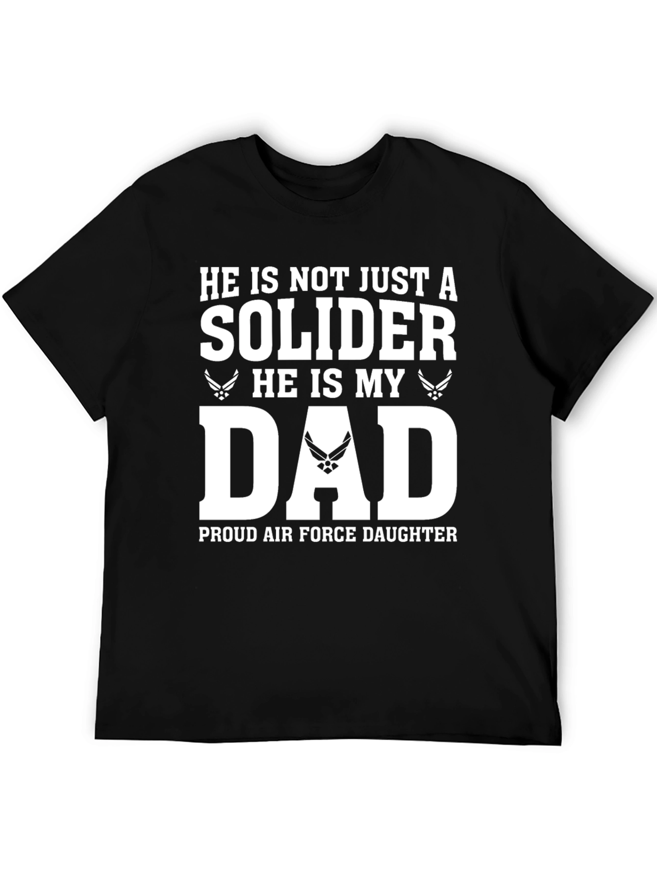 Proud Air Force Dad Daughter T-Shirt