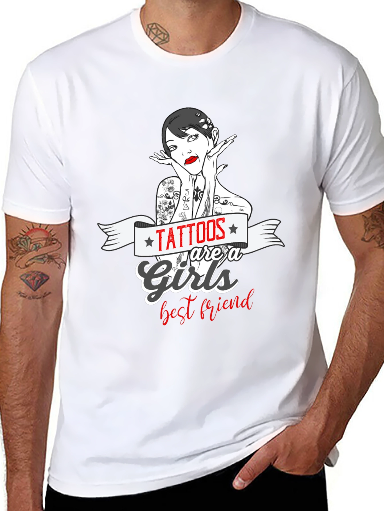 Tattoos are a Girls Best Friend Graphic Tee