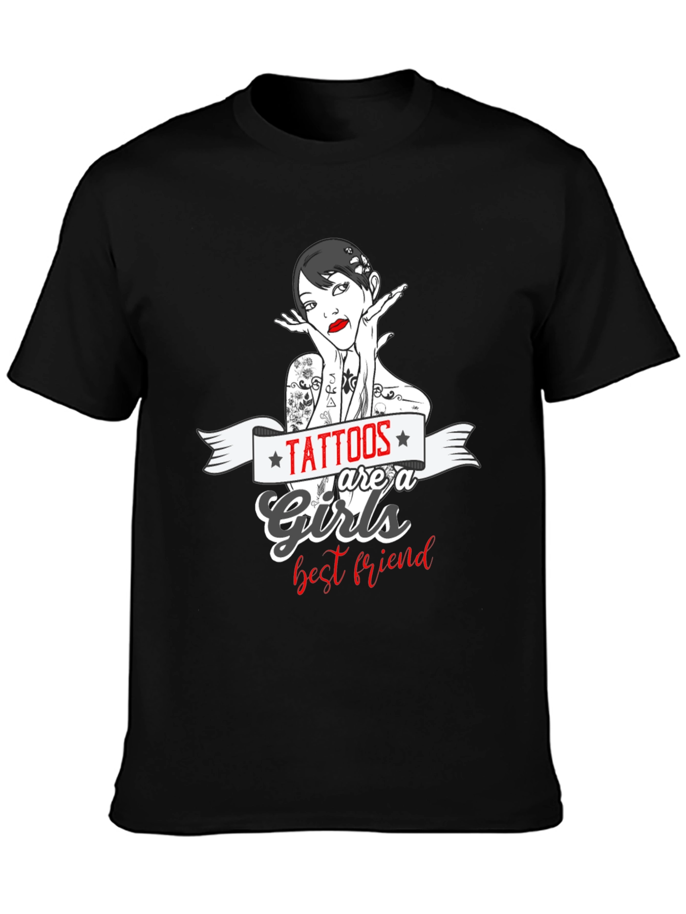 Tattoos are a Girls Best Friend Graphic Tee