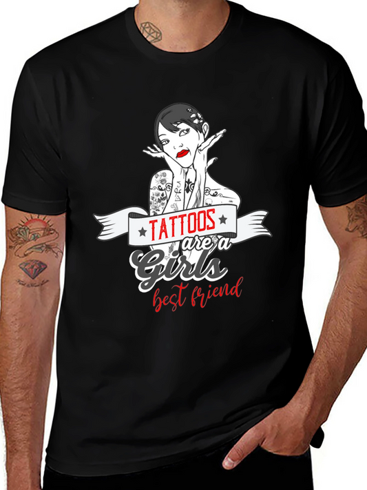 Tattoos are a Girls Best Friend Graphic Tee
