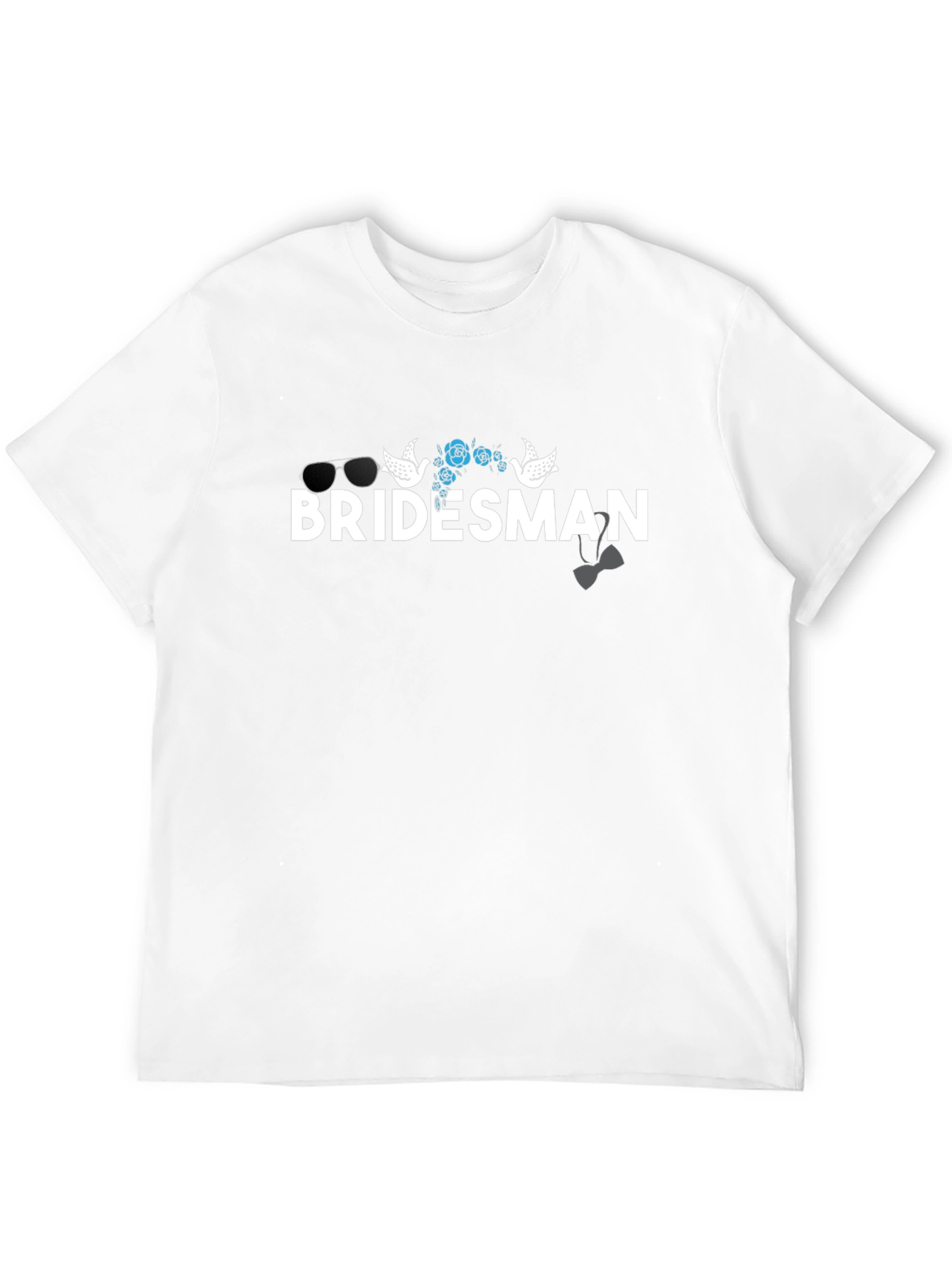 Funny Bridesman Crew T-Shirt - Wedding Party Apparel