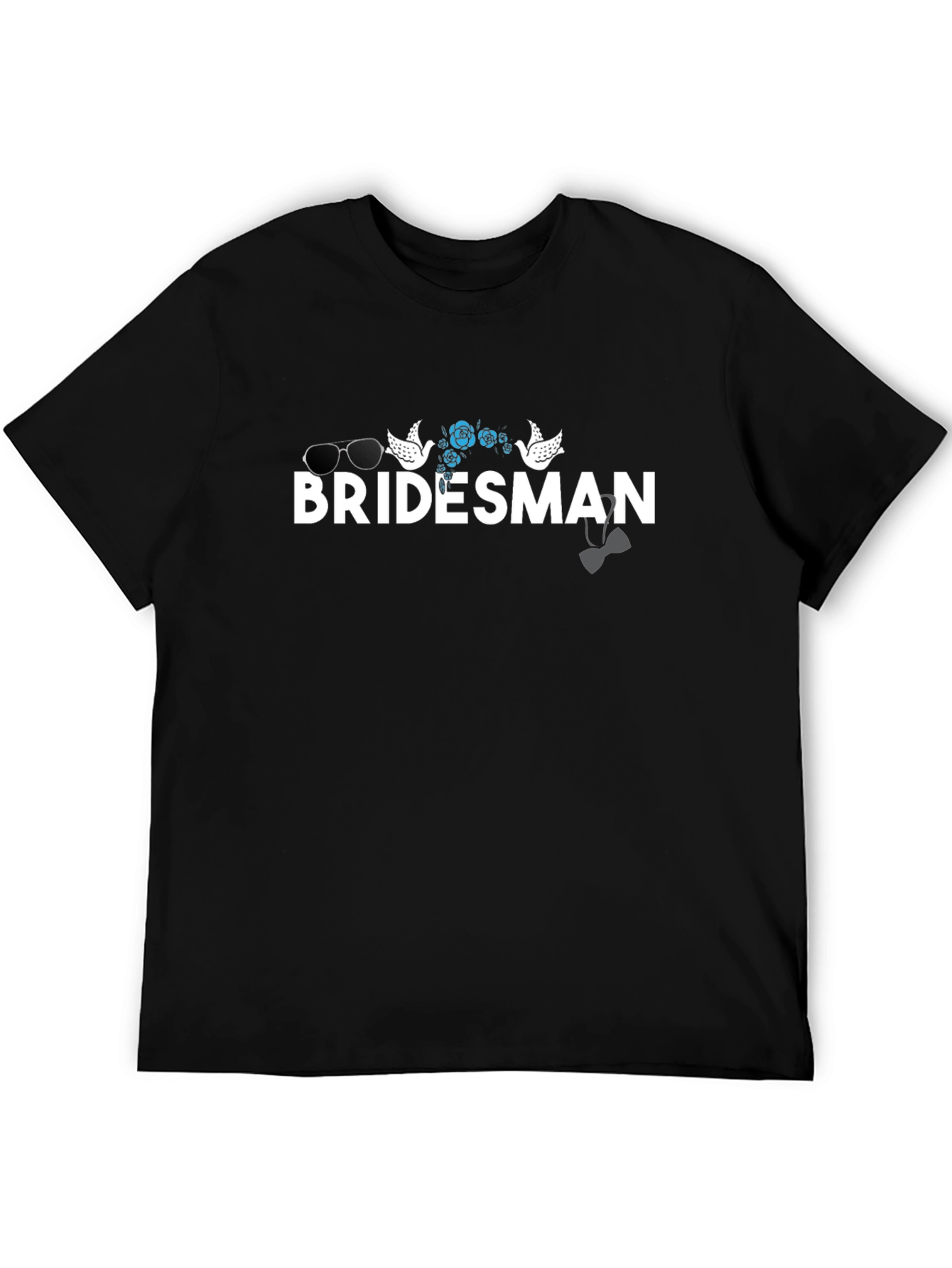 Funny Bridesman Crew T-Shirt - Wedding Party Apparel