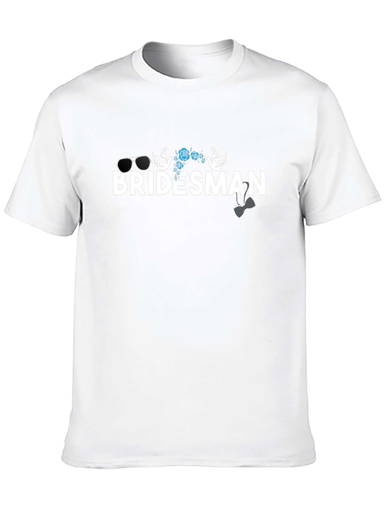 Funny Bridesman Crew T-Shirt - Wedding Party Apparel