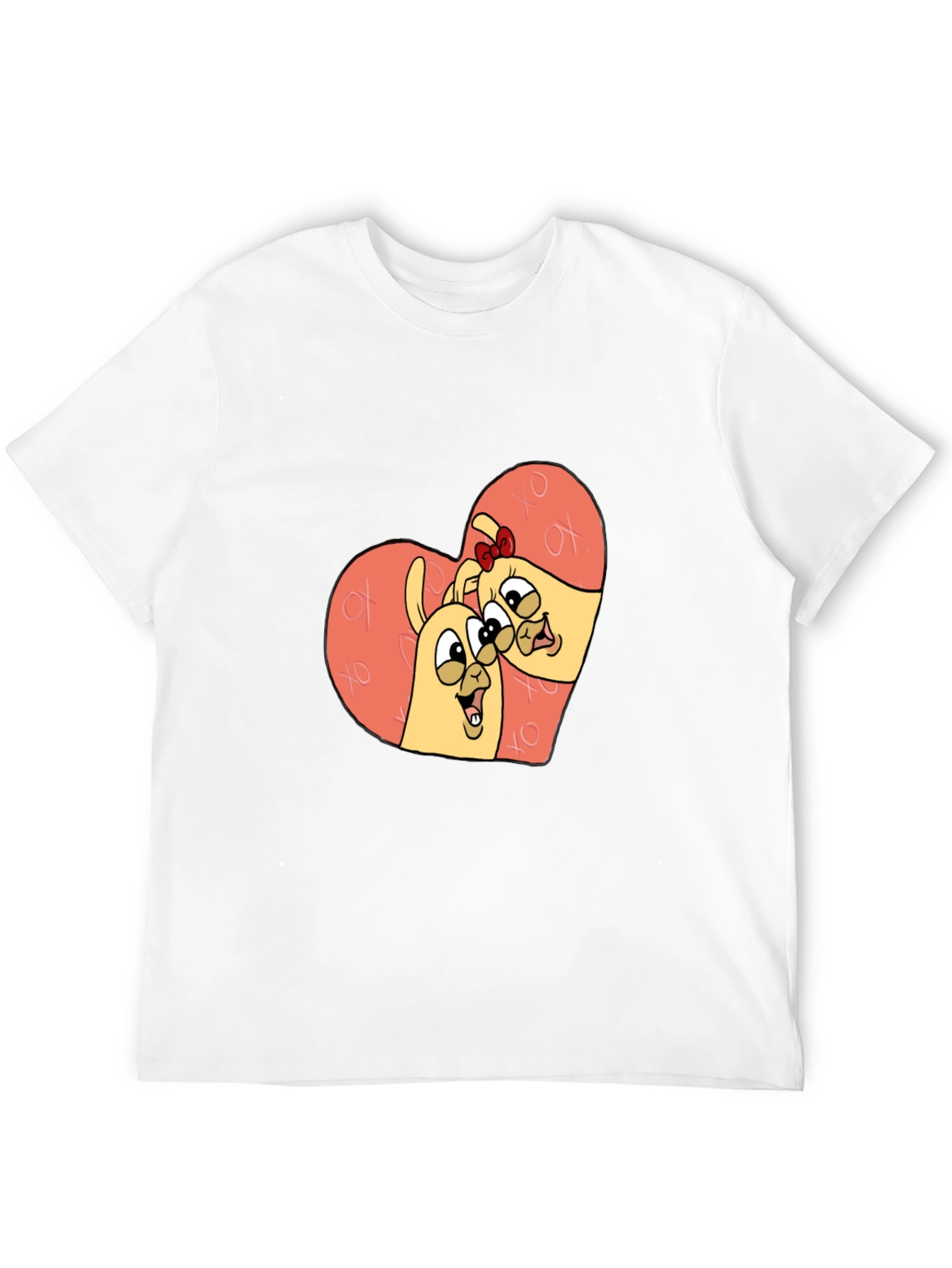 Llama Love Black T-Shirt