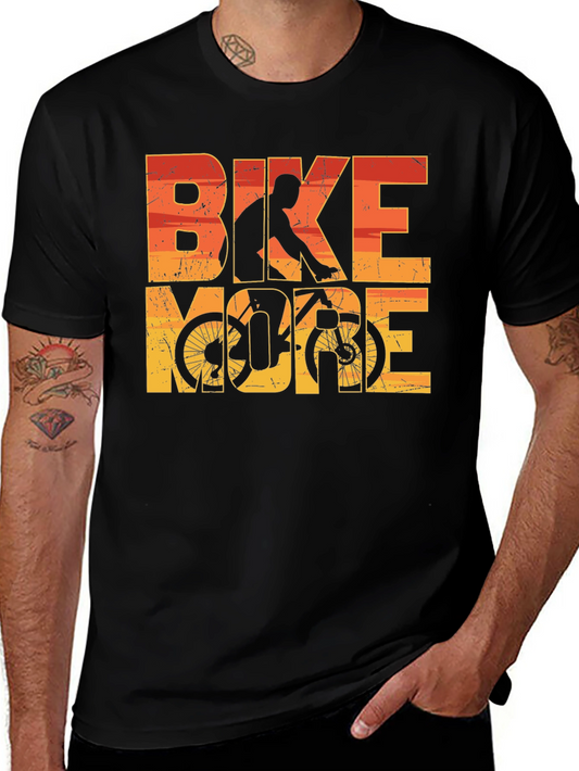 Bike More Graphic Tee - Cyclist Apparel