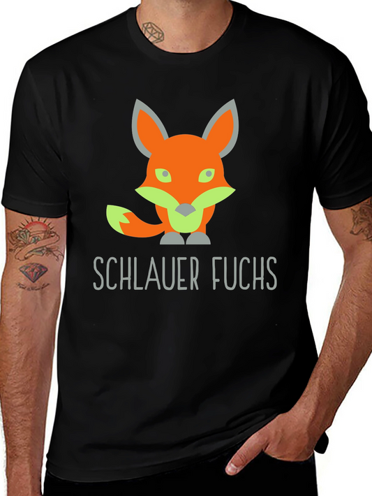 Schlauer Fuchs T-Shirt - Clever Fox Design