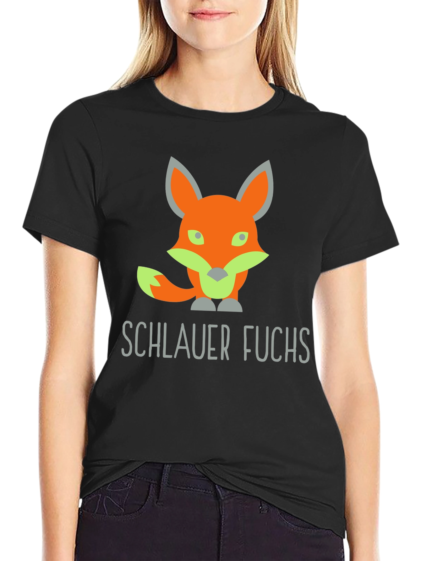 Schlauer Fuchs T-Shirt - Clever Fox Design