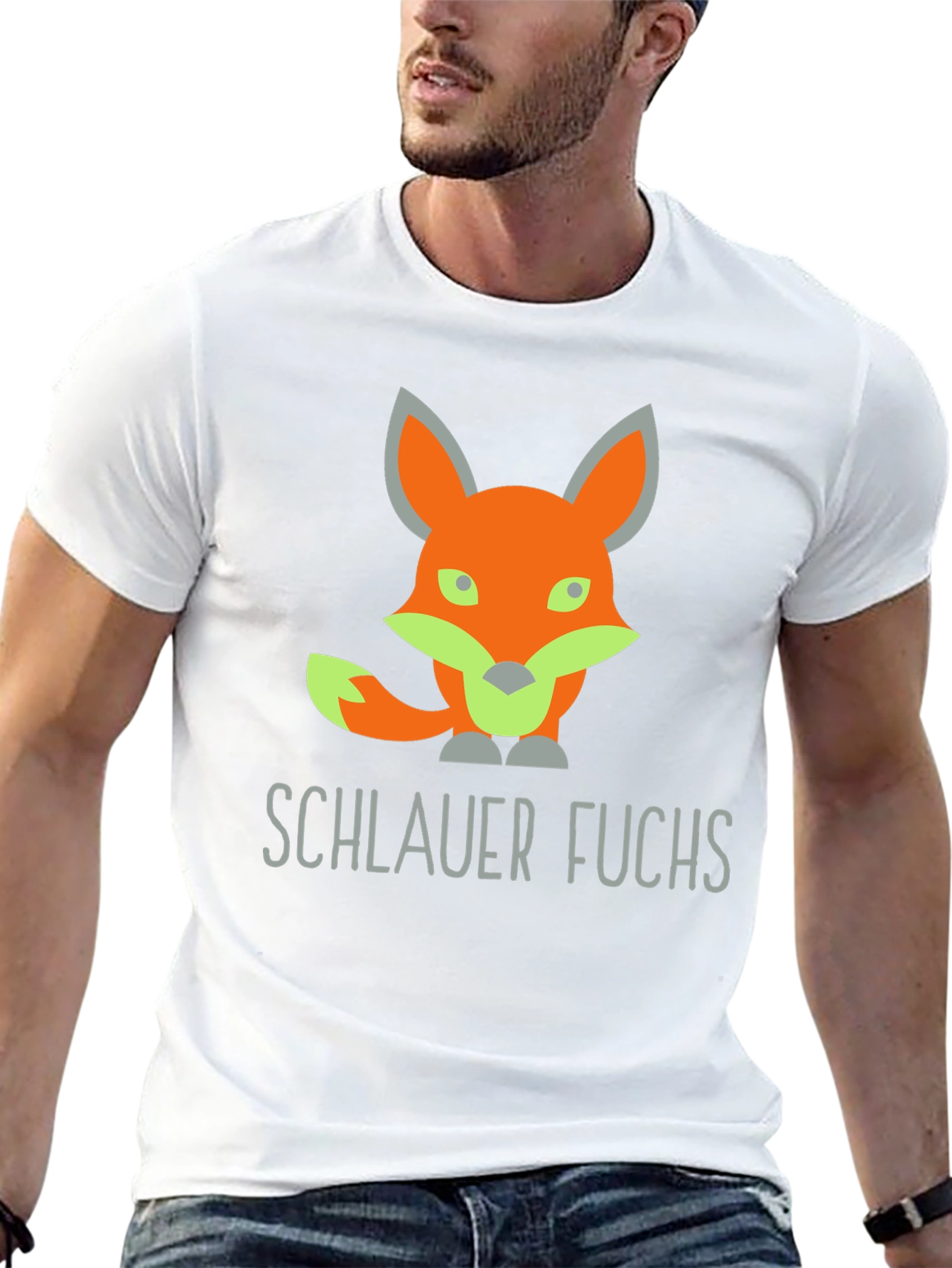Schlauer Fuchs T-Shirt - Clever Fox Design