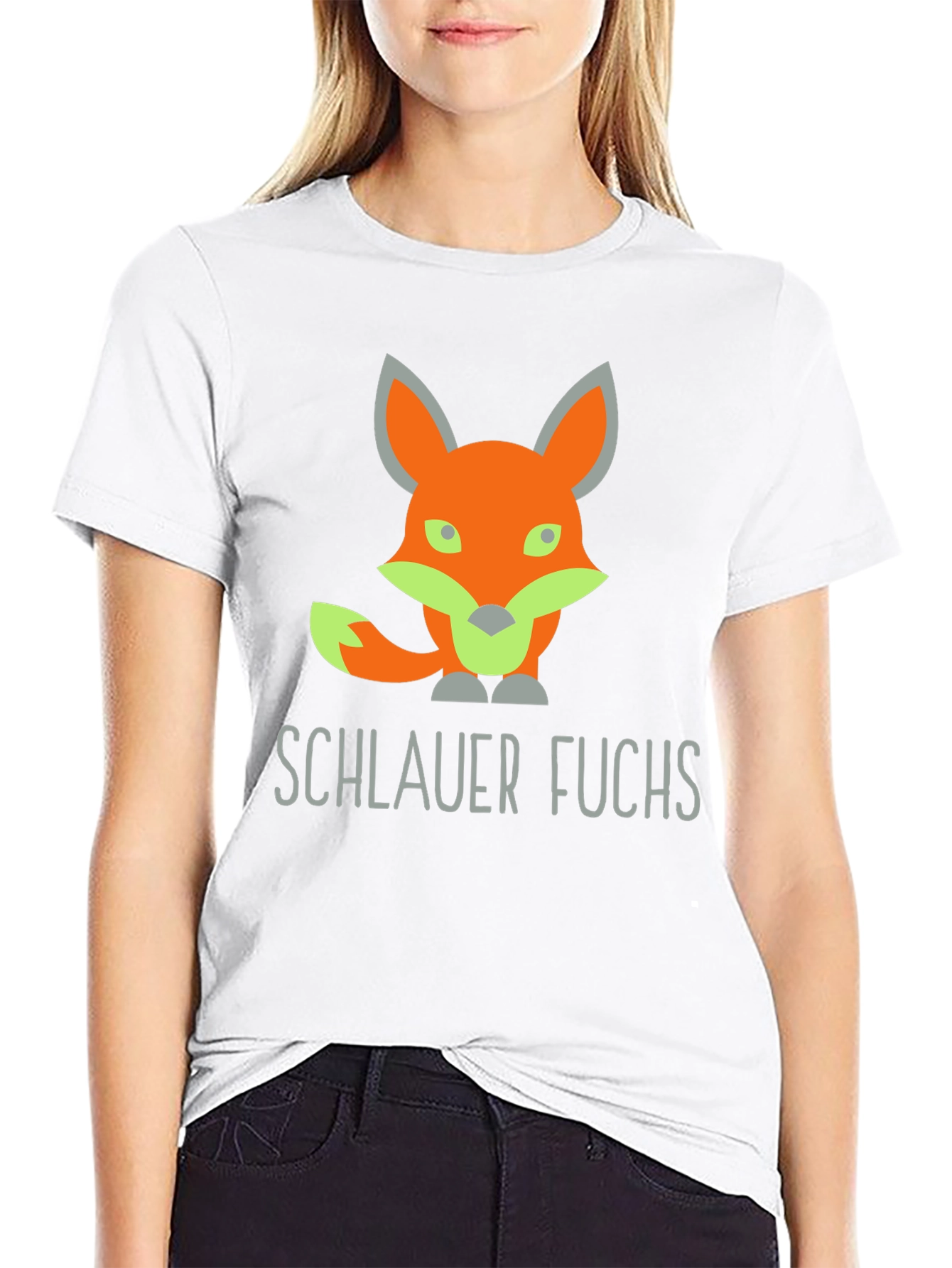 Schlauer Fuchs T-Shirt - Clever Fox Design