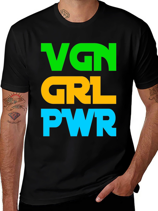 VGN GRL PWR Graphic Tee - Vegan Girl Power