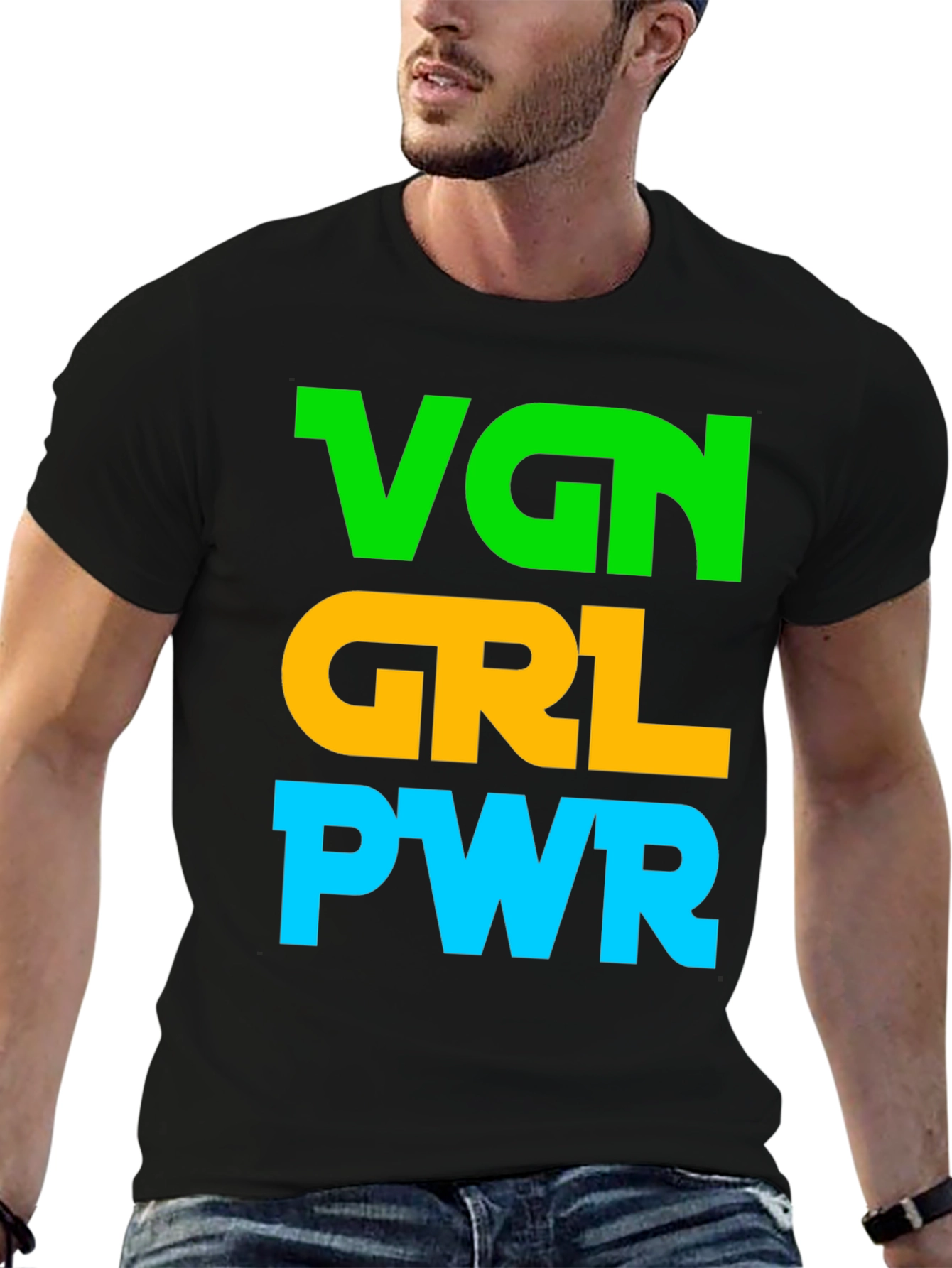 VGN GRL PWR Graphic Tee - Vegan Girl Power