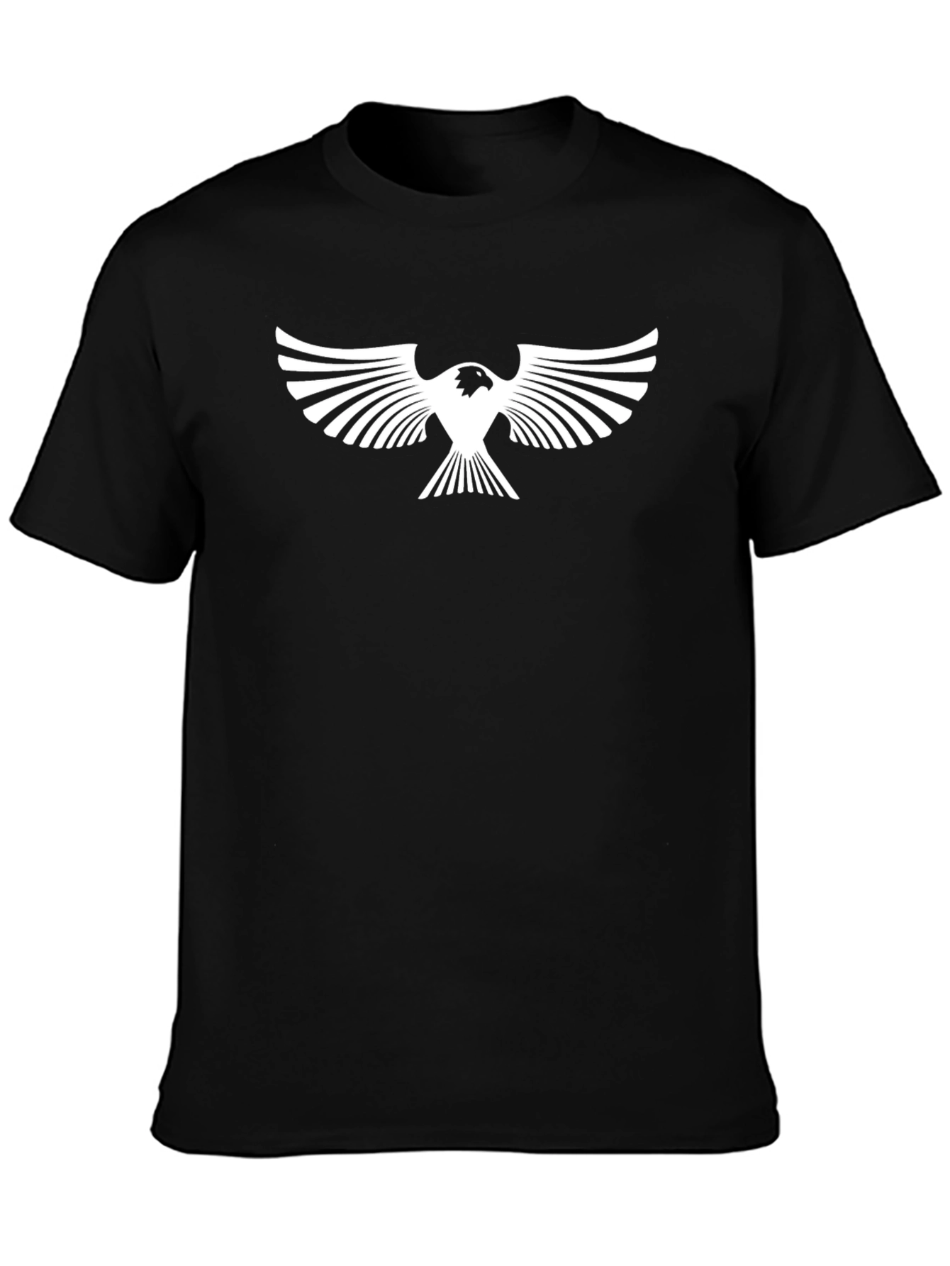 Eagle Graphic Black T-Shirt - Stylish Mens Tee