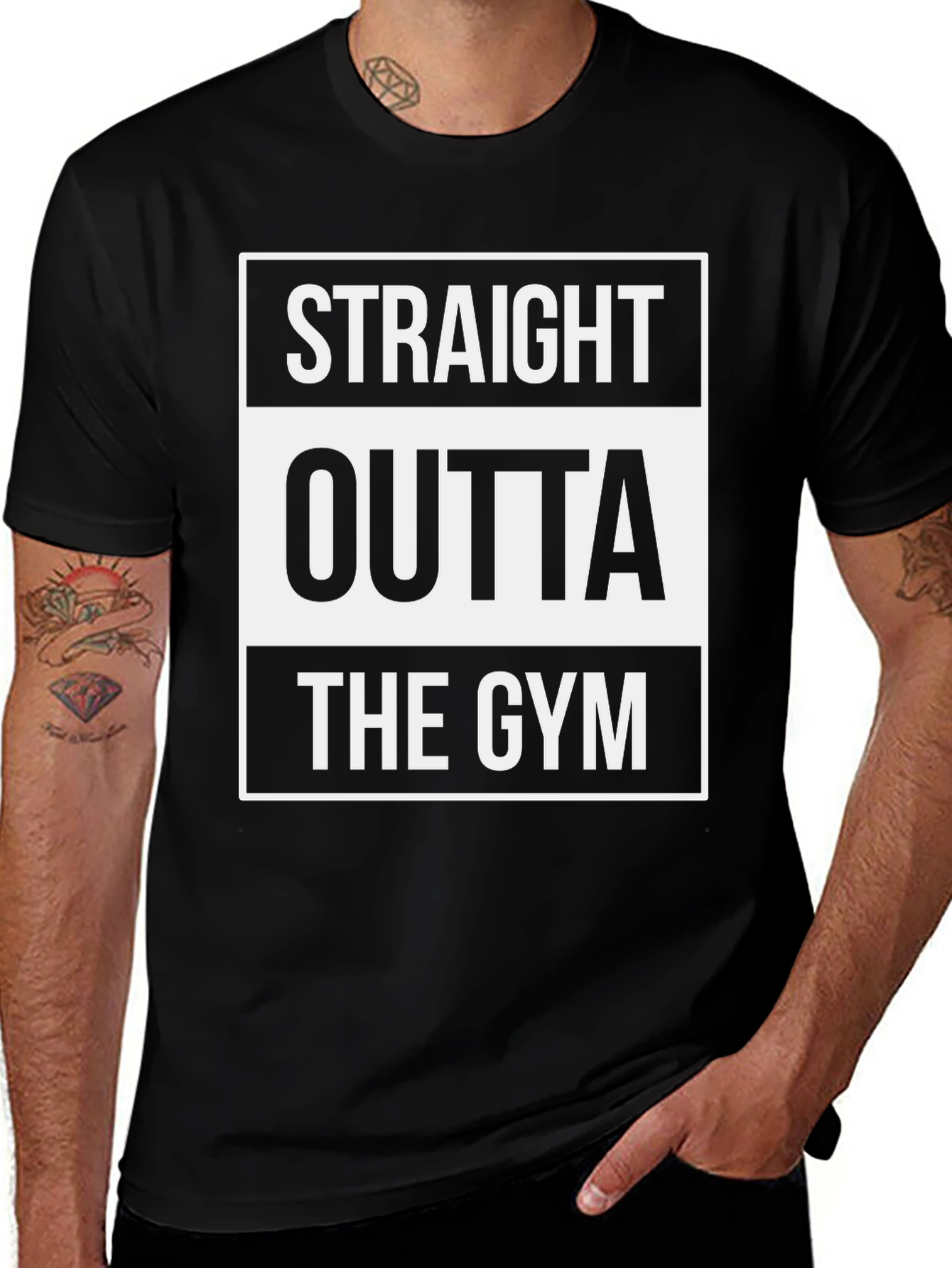 Straight Outta the Gym Graphic Tee