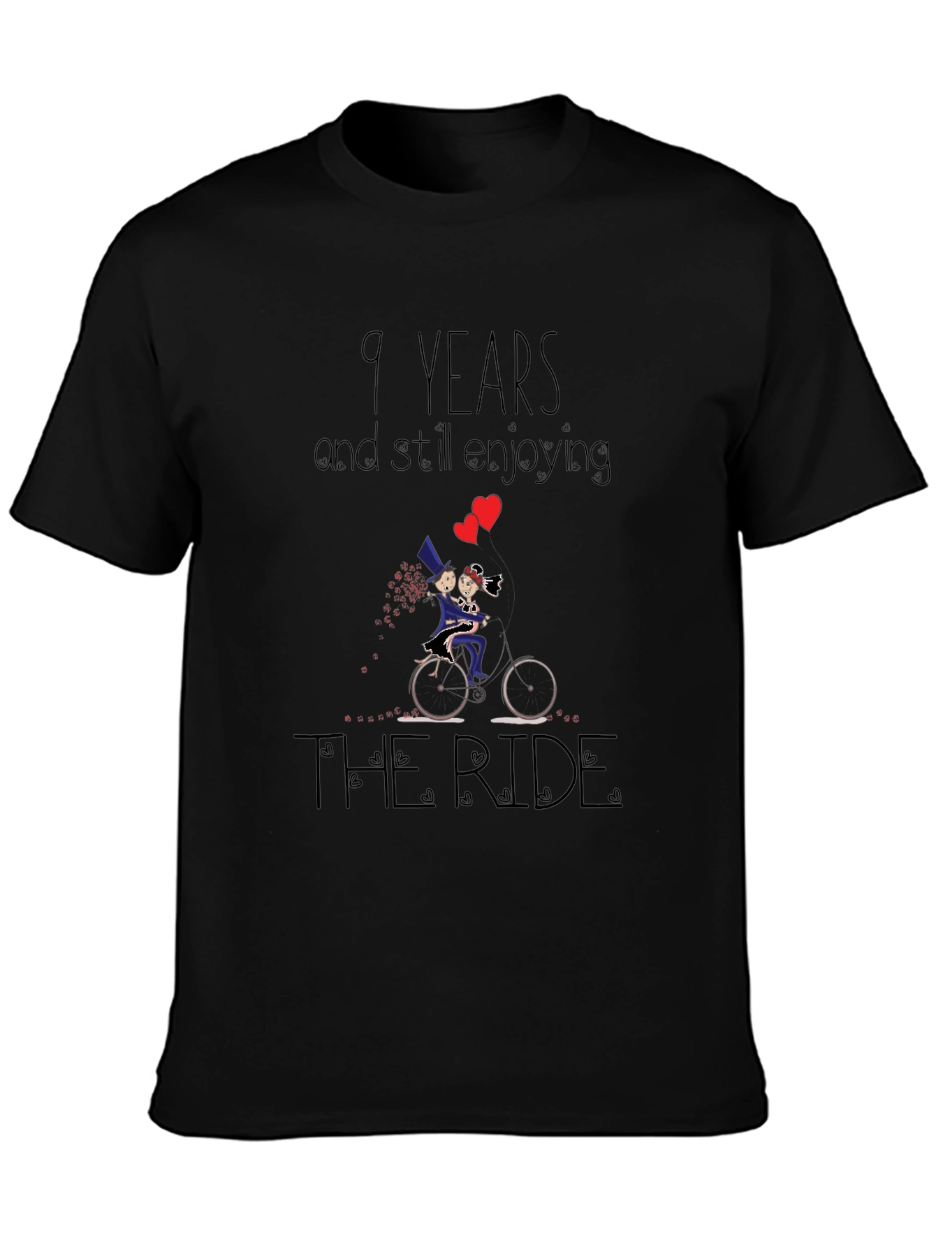 9 Years and Still Enjoying the Ride T-Shirt