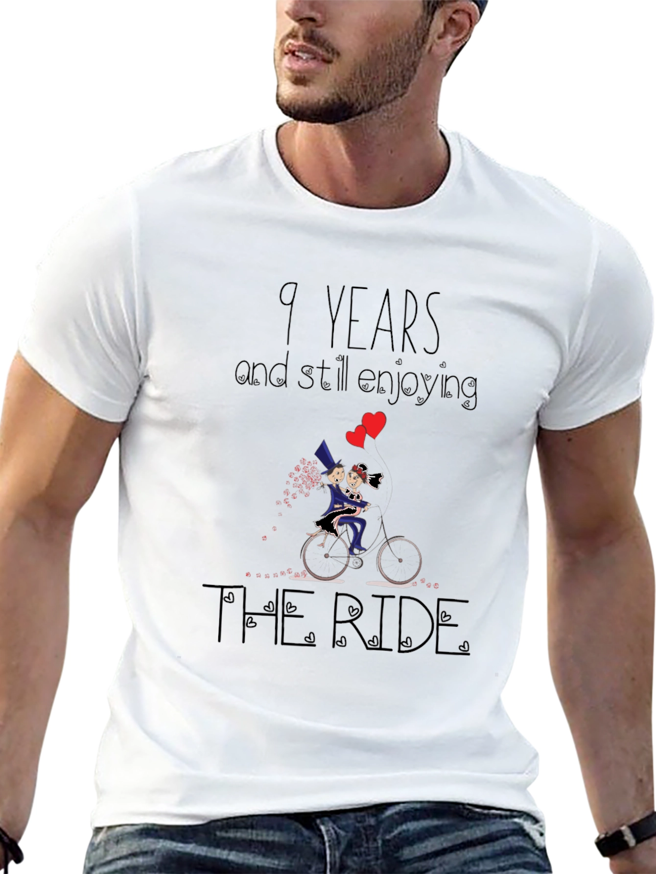 9 Years and Still Enjoying the Ride T-Shirt