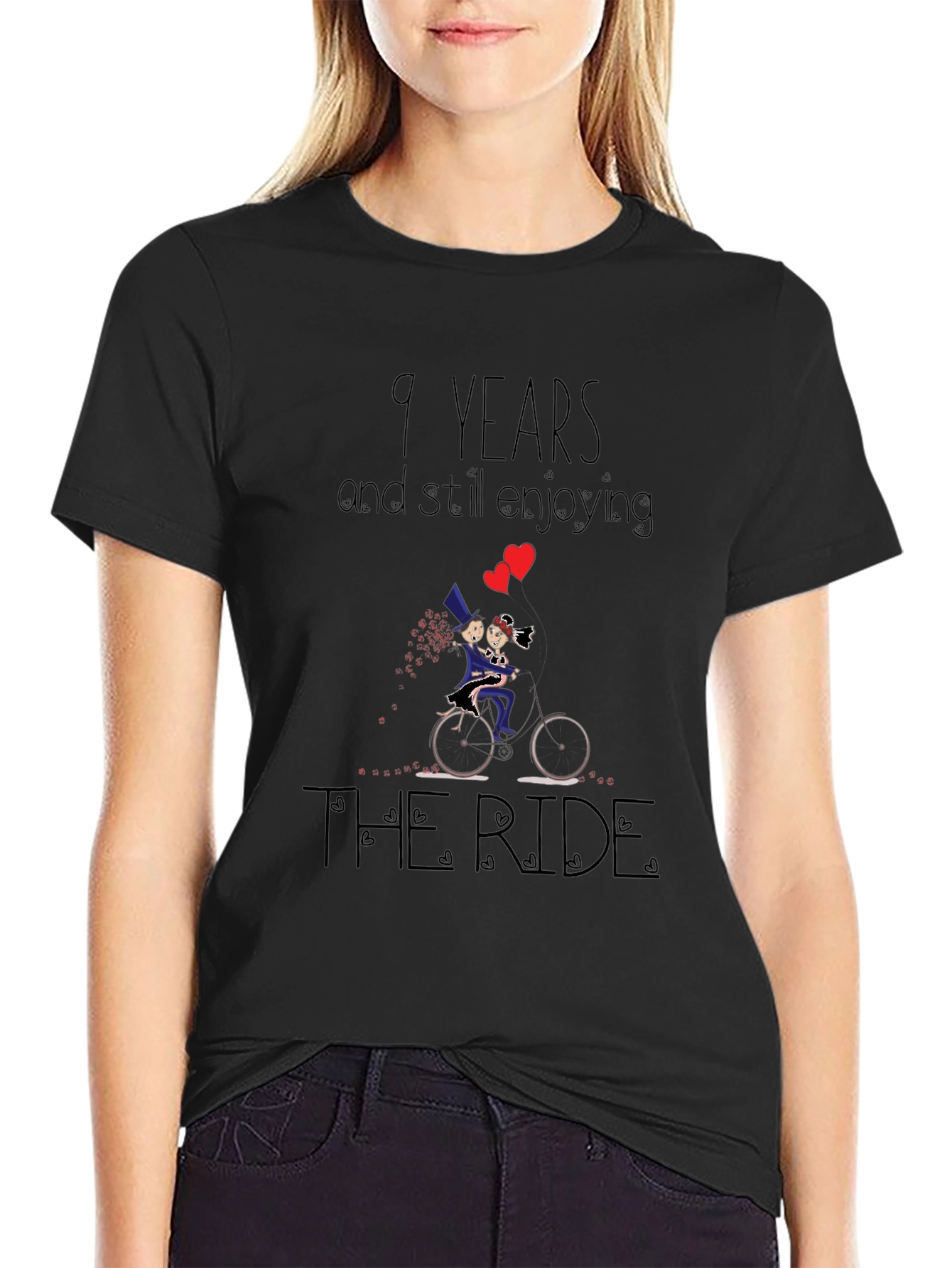 9 Years and Still Enjoying the Ride T-Shirt