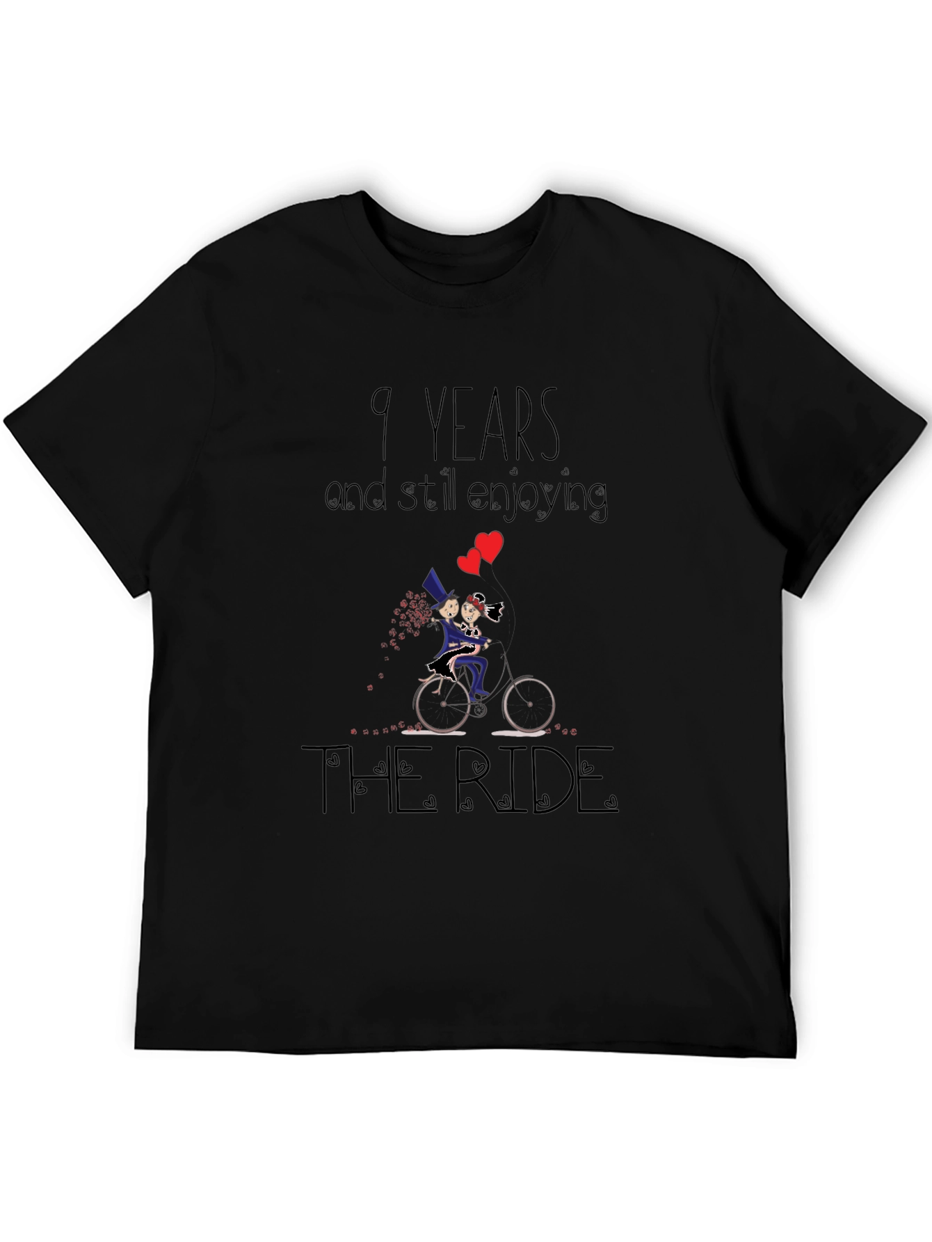 9 Years and Still Enjoying the Ride T-Shirt