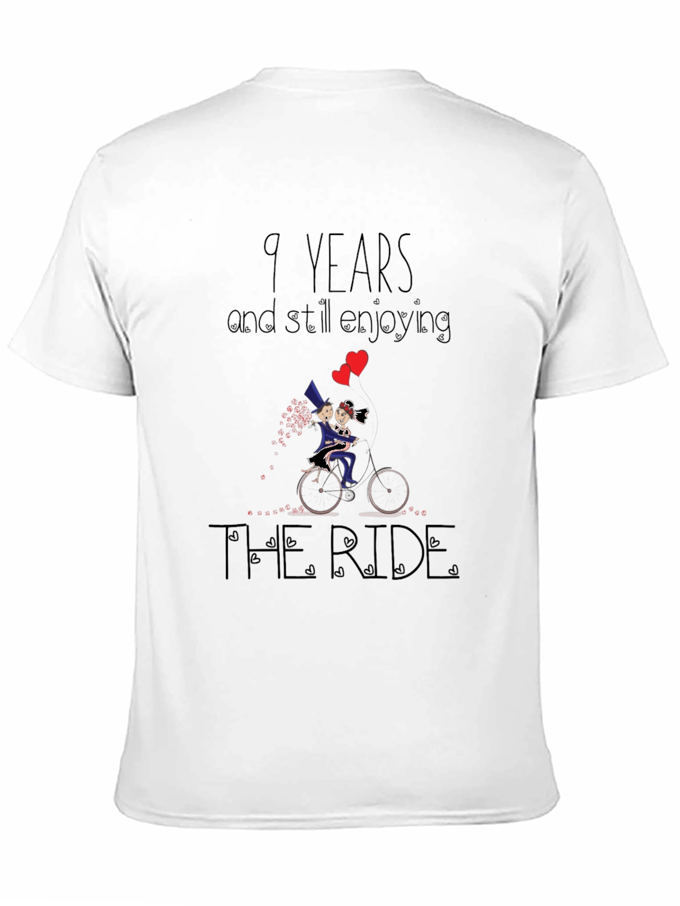 9 Years and Still Enjoying the Ride T-Shirt