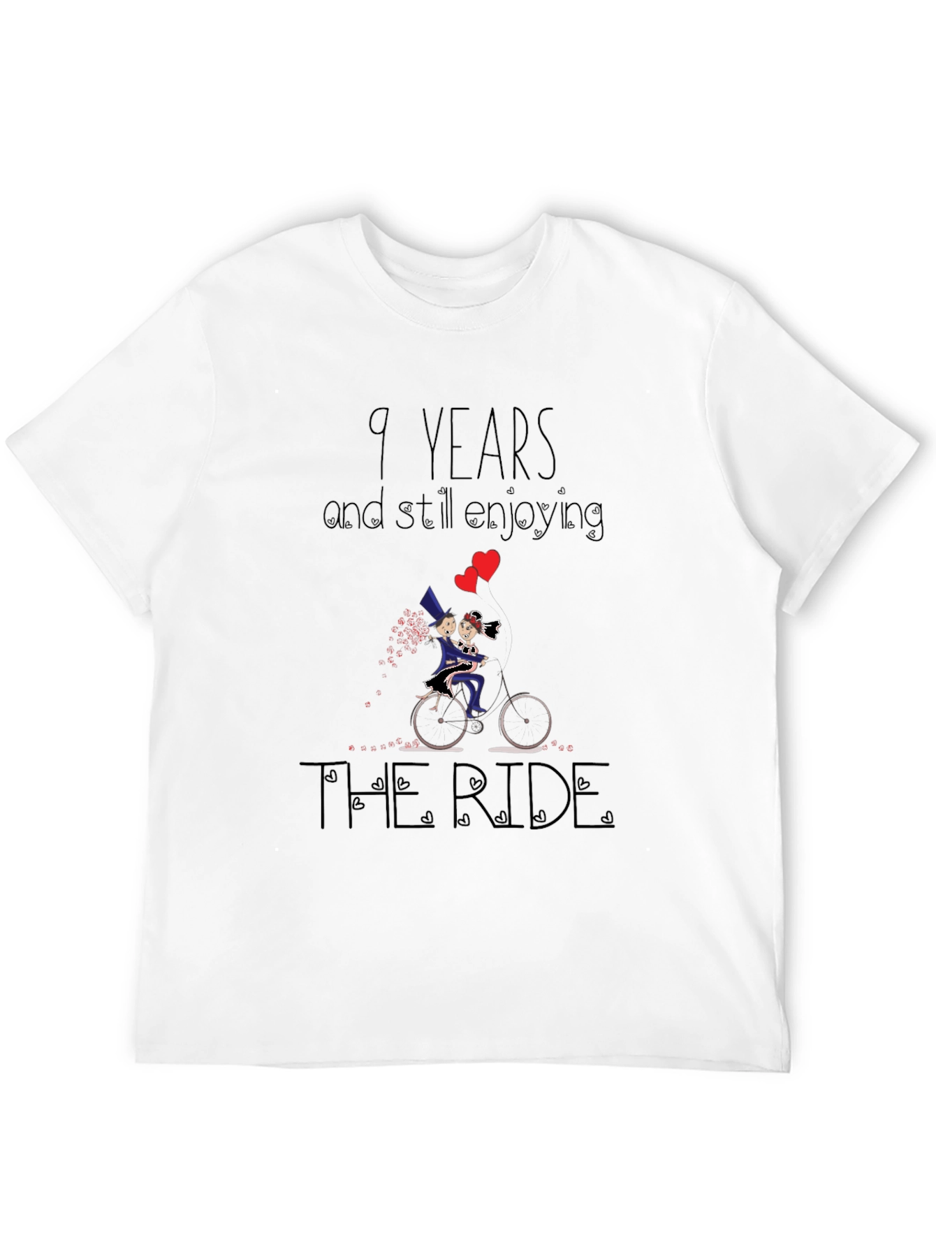 9 Years and Still Enjoying the Ride T-Shirt