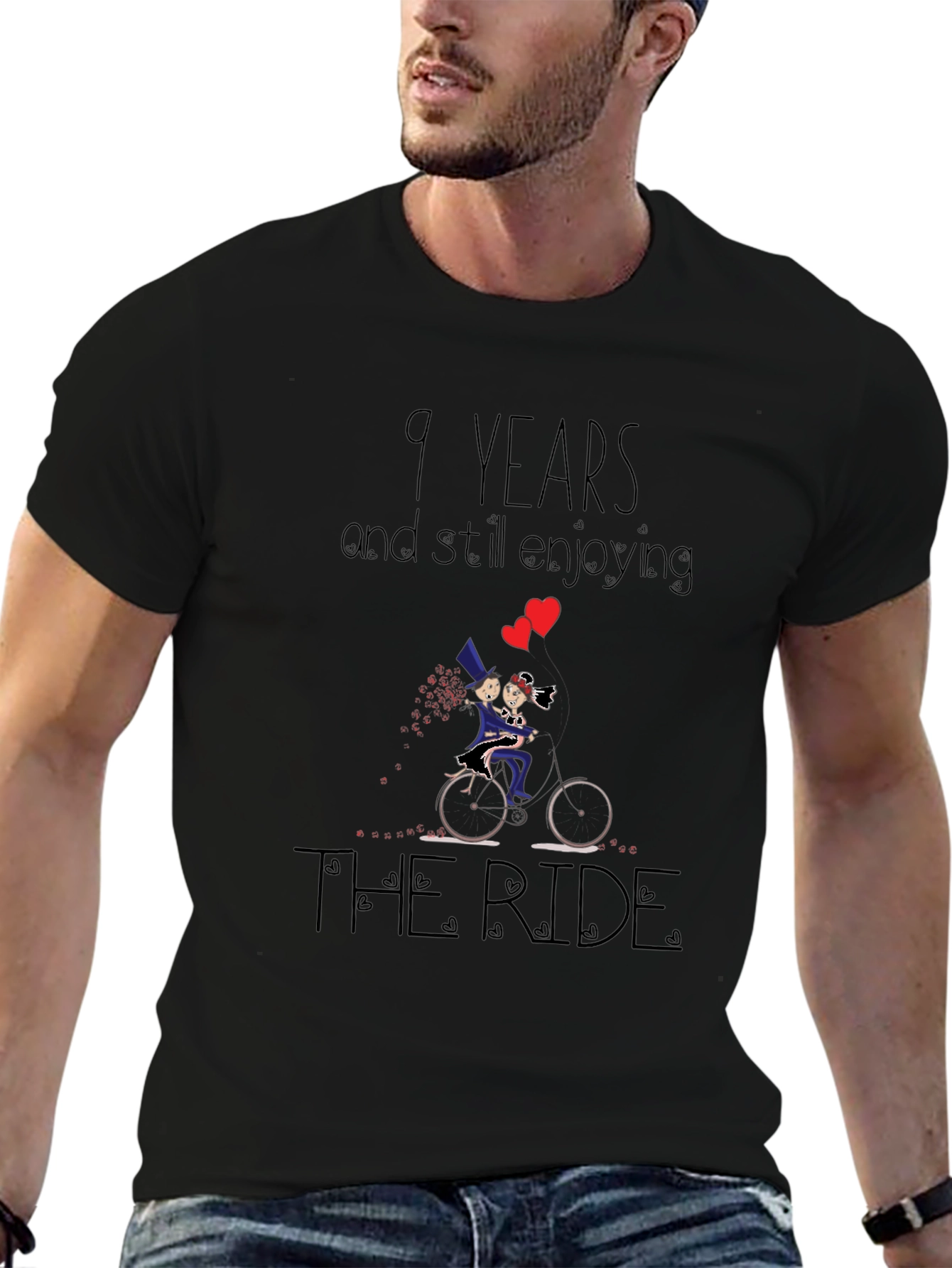 9 Years and Still Enjoying the Ride T-Shirt