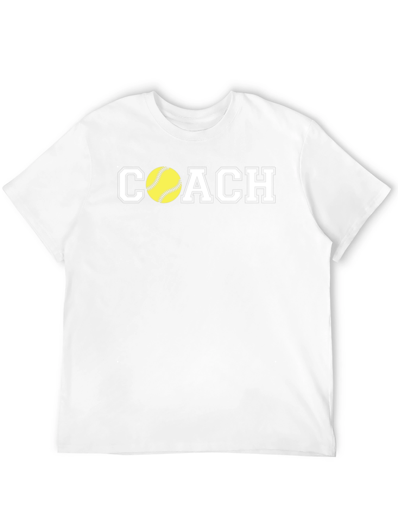 Softball Coach T-Shirt - Sports Tee