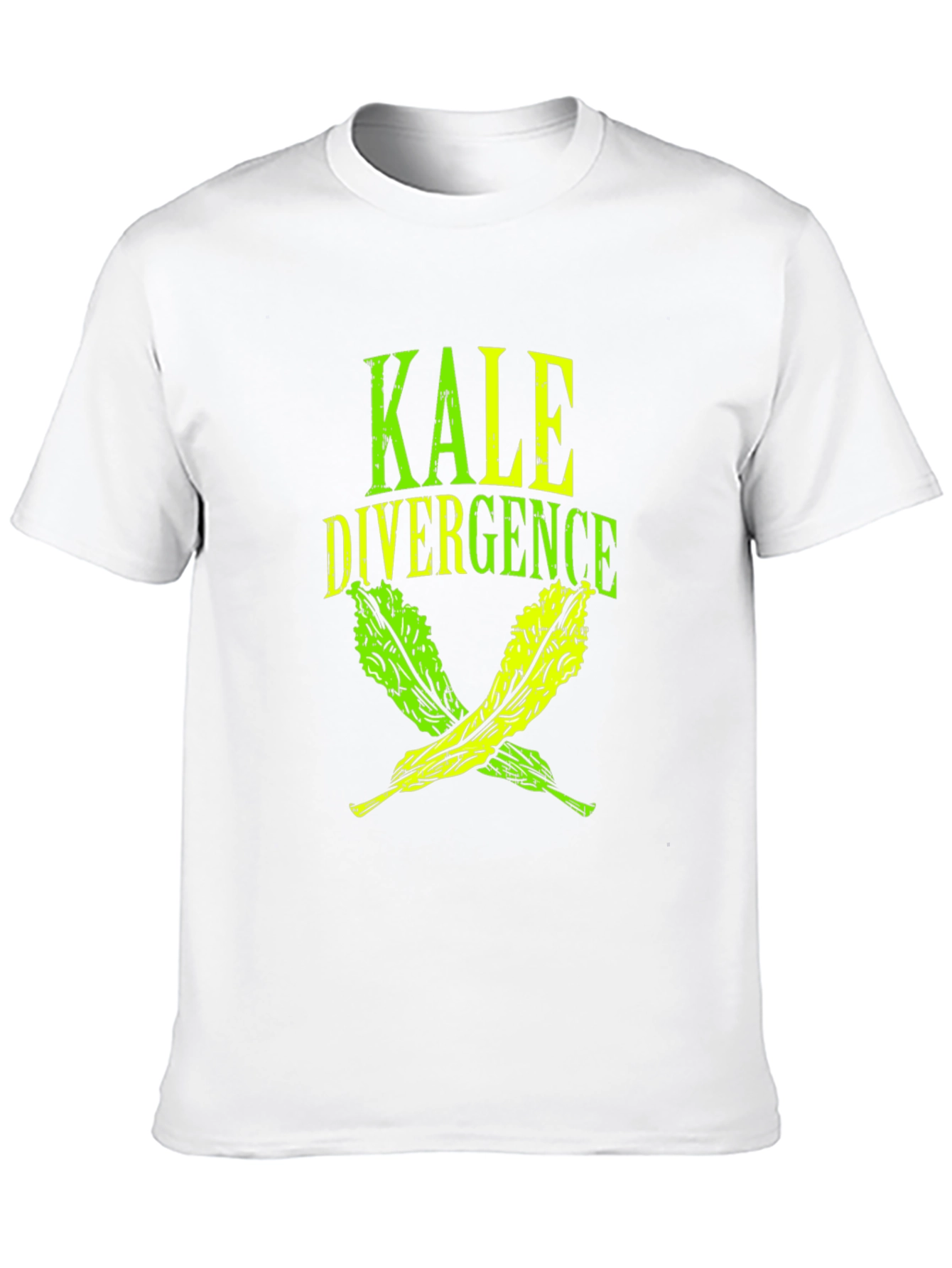 Kale Divergence Graphic Tee - Black Cotton