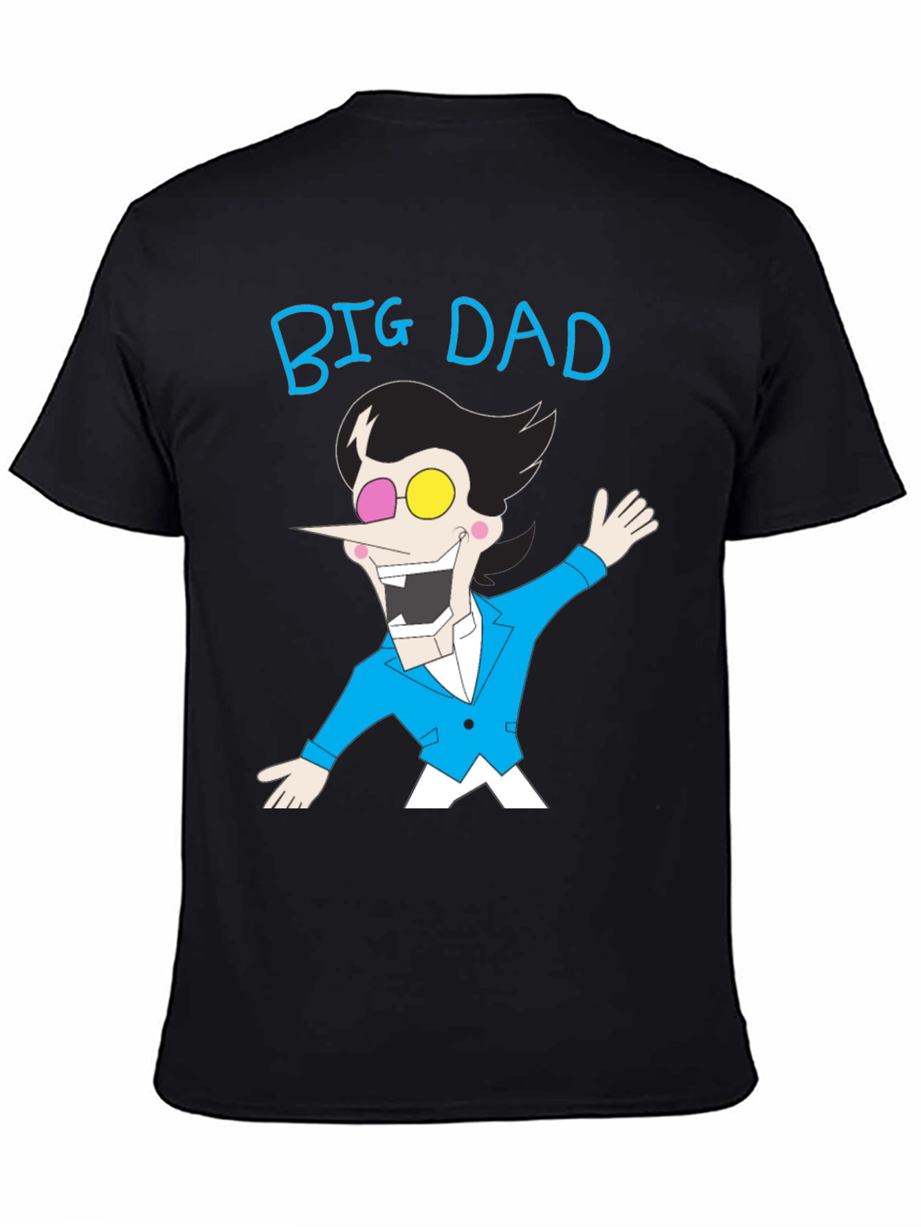 Big Dad Cartoon T-Shirt