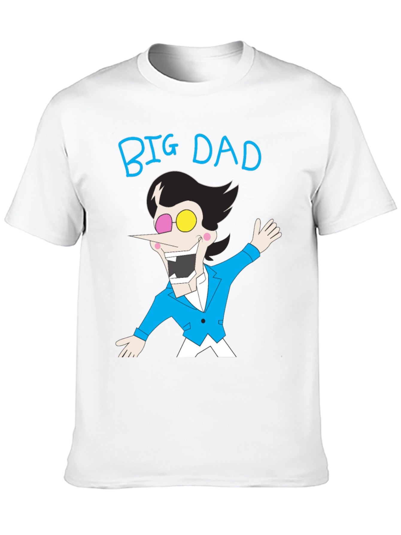 Big Dad Cartoon T-Shirt