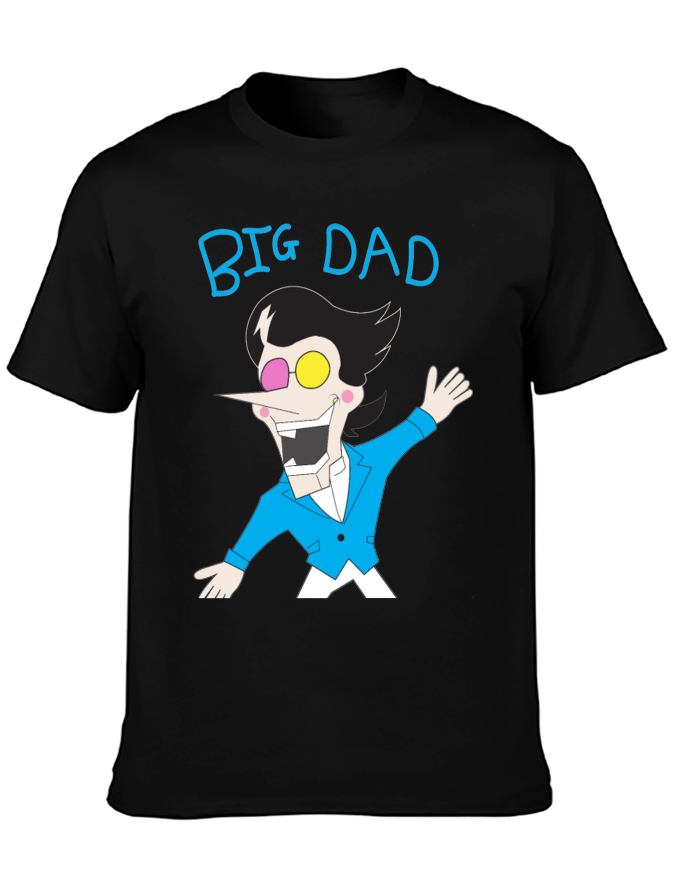 Big Dad Cartoon T-Shirt