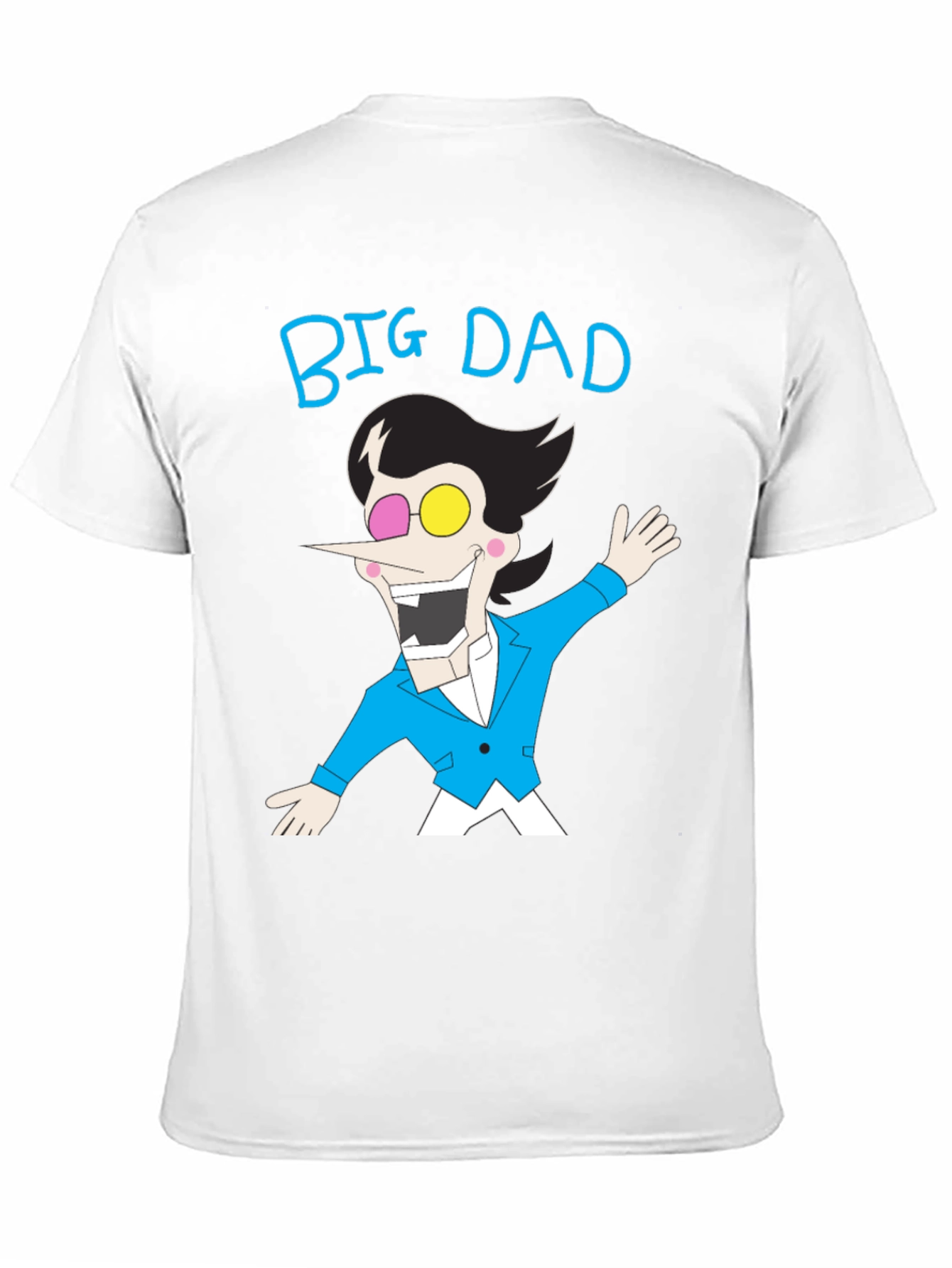Big Dad Cartoon T-Shirt