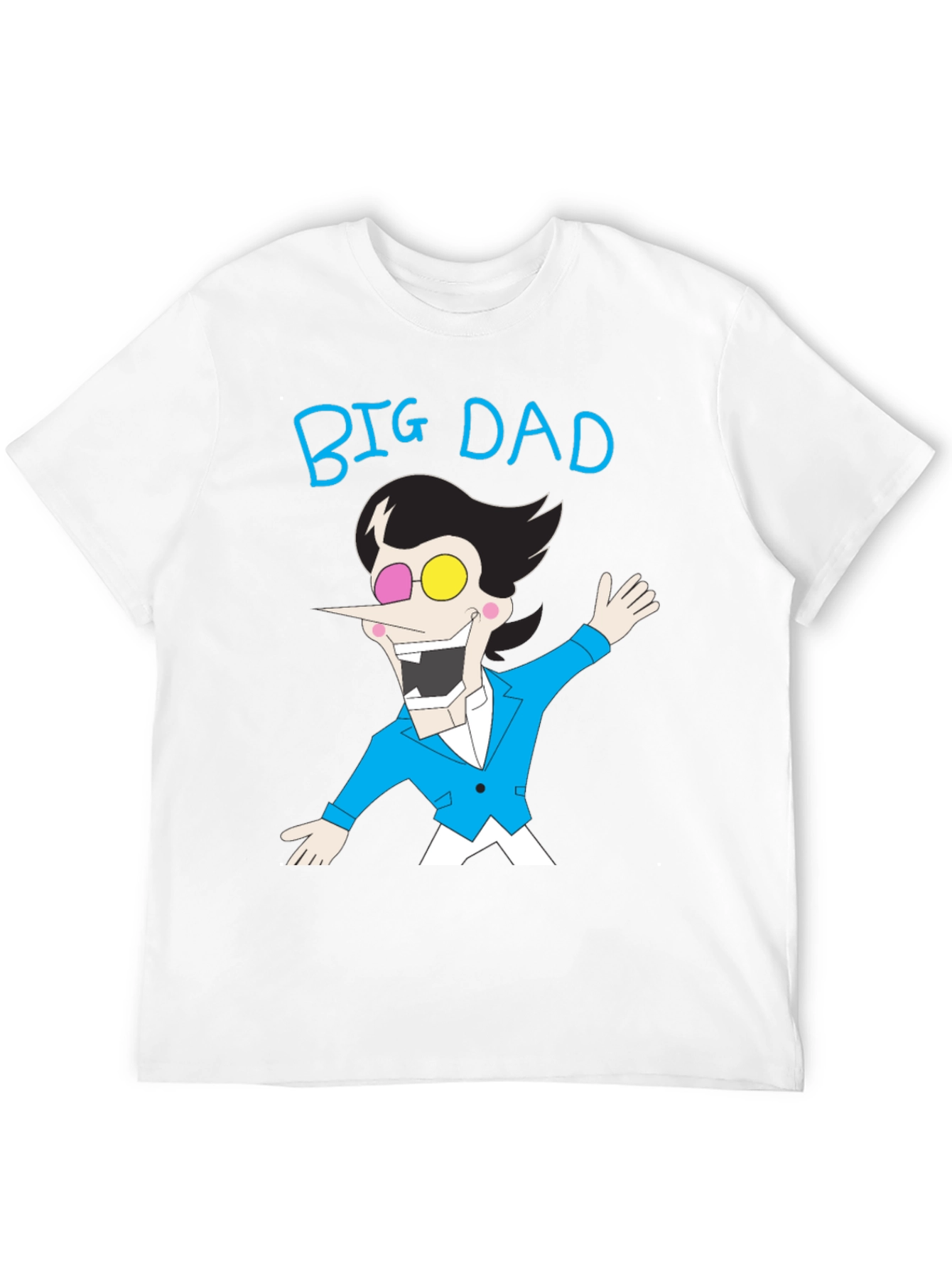 Big Dad Cartoon T-Shirt