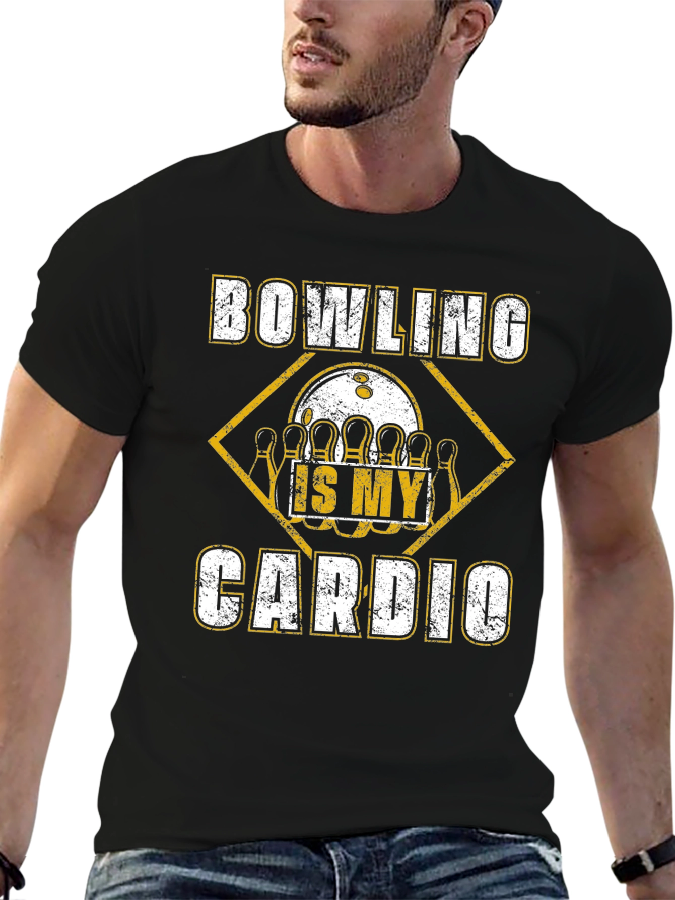 Bowling Is My Cardio Graphic Tee