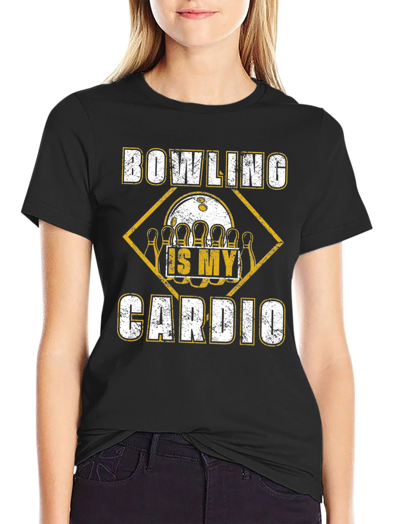 Bowling Is My Cardio Graphic Tee