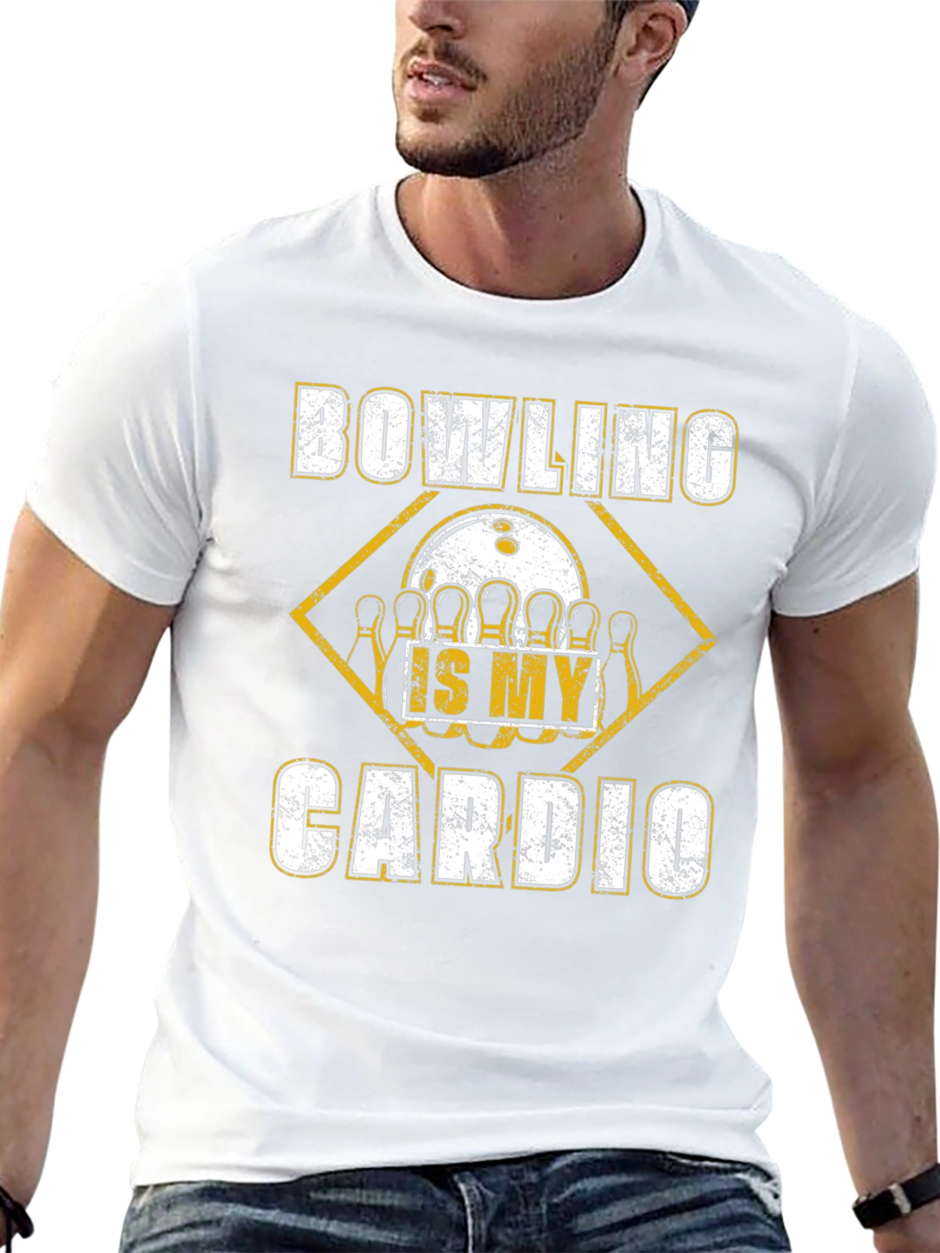 Bowling Is My Cardio Graphic Tee