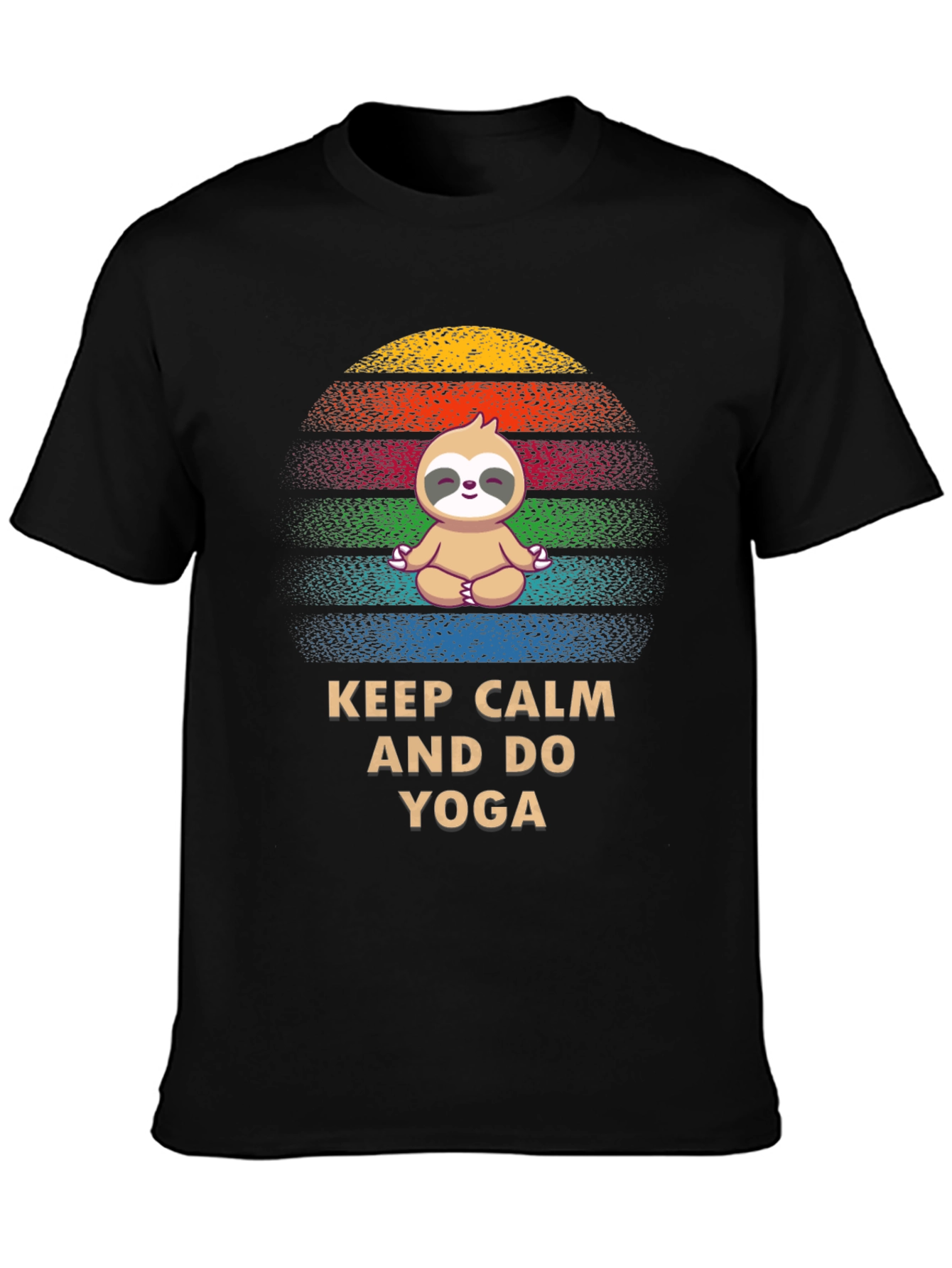 Keep Calm and Do Yoga Sloth Tee