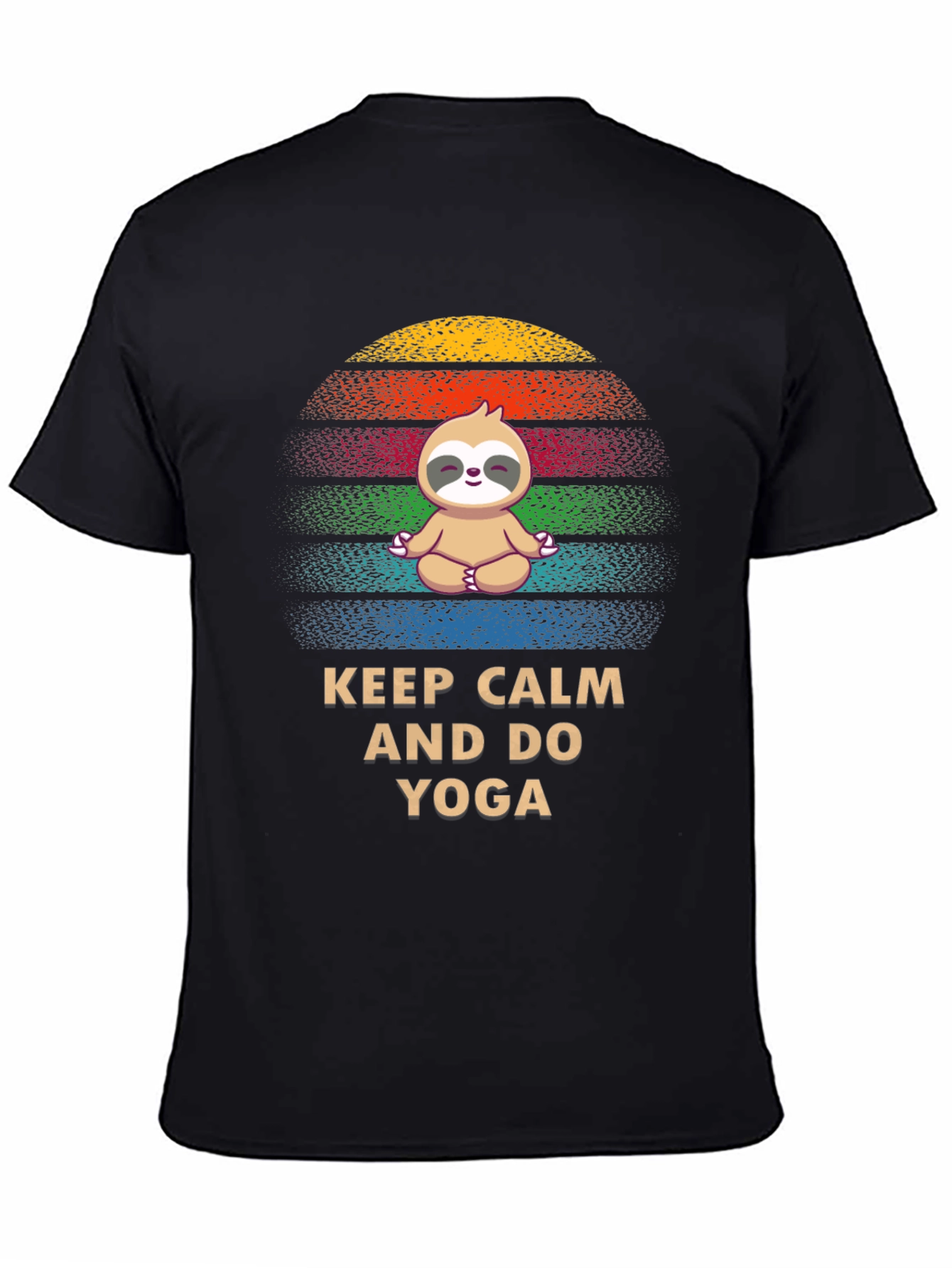 Keep Calm and Do Yoga Sloth Tee
