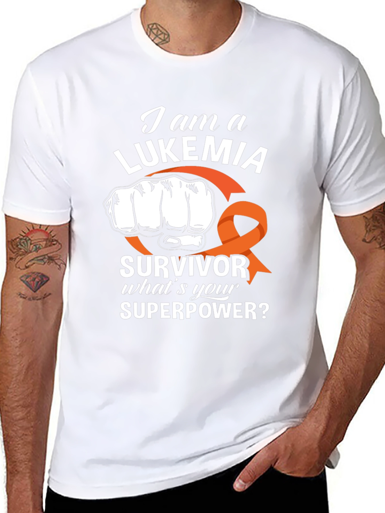 Leukemia Survivor Superpower T-Shirt