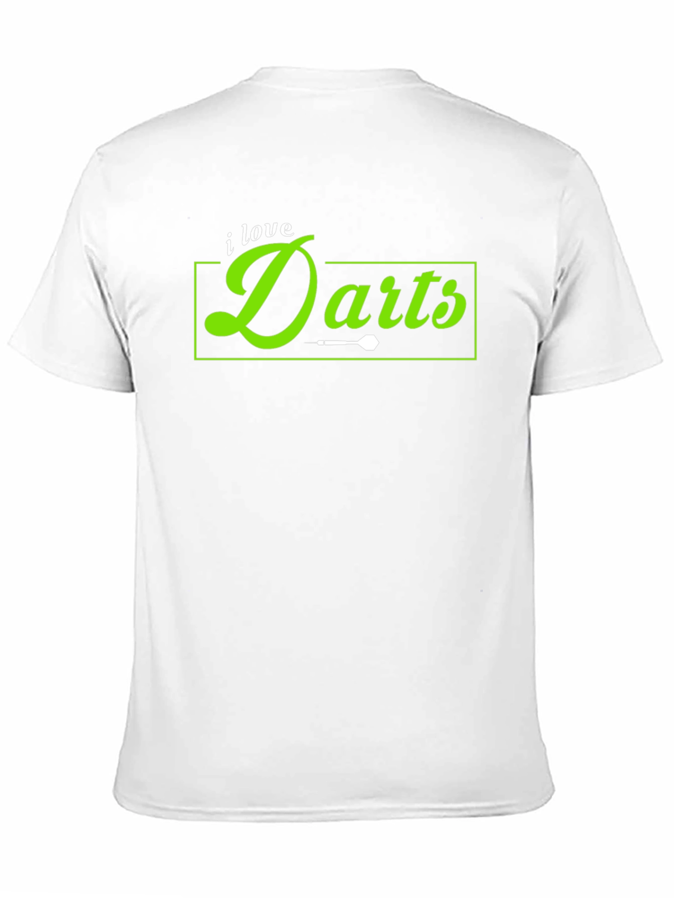 I Love Darts Black T-Shirt