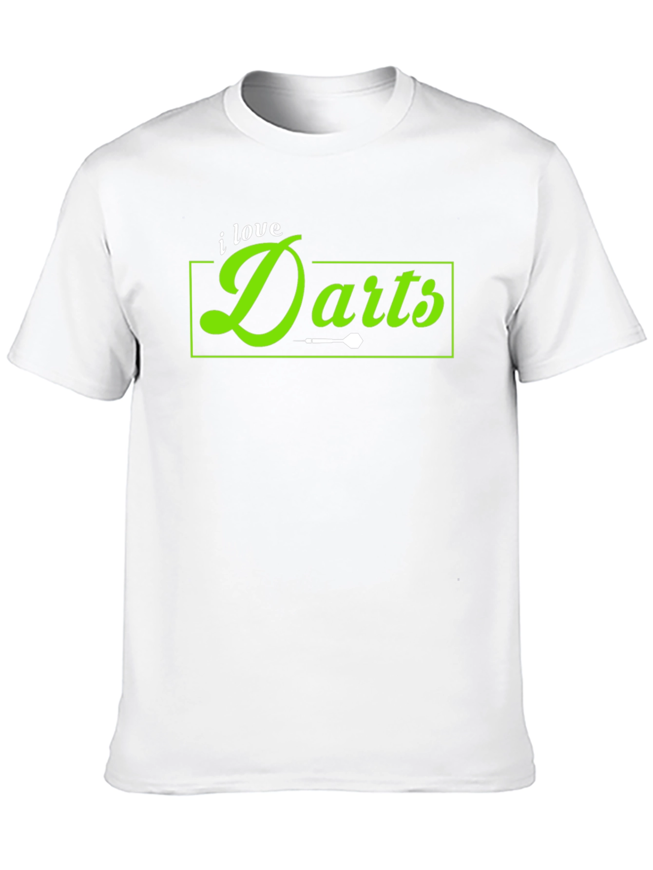 I Love Darts Black T-Shirt