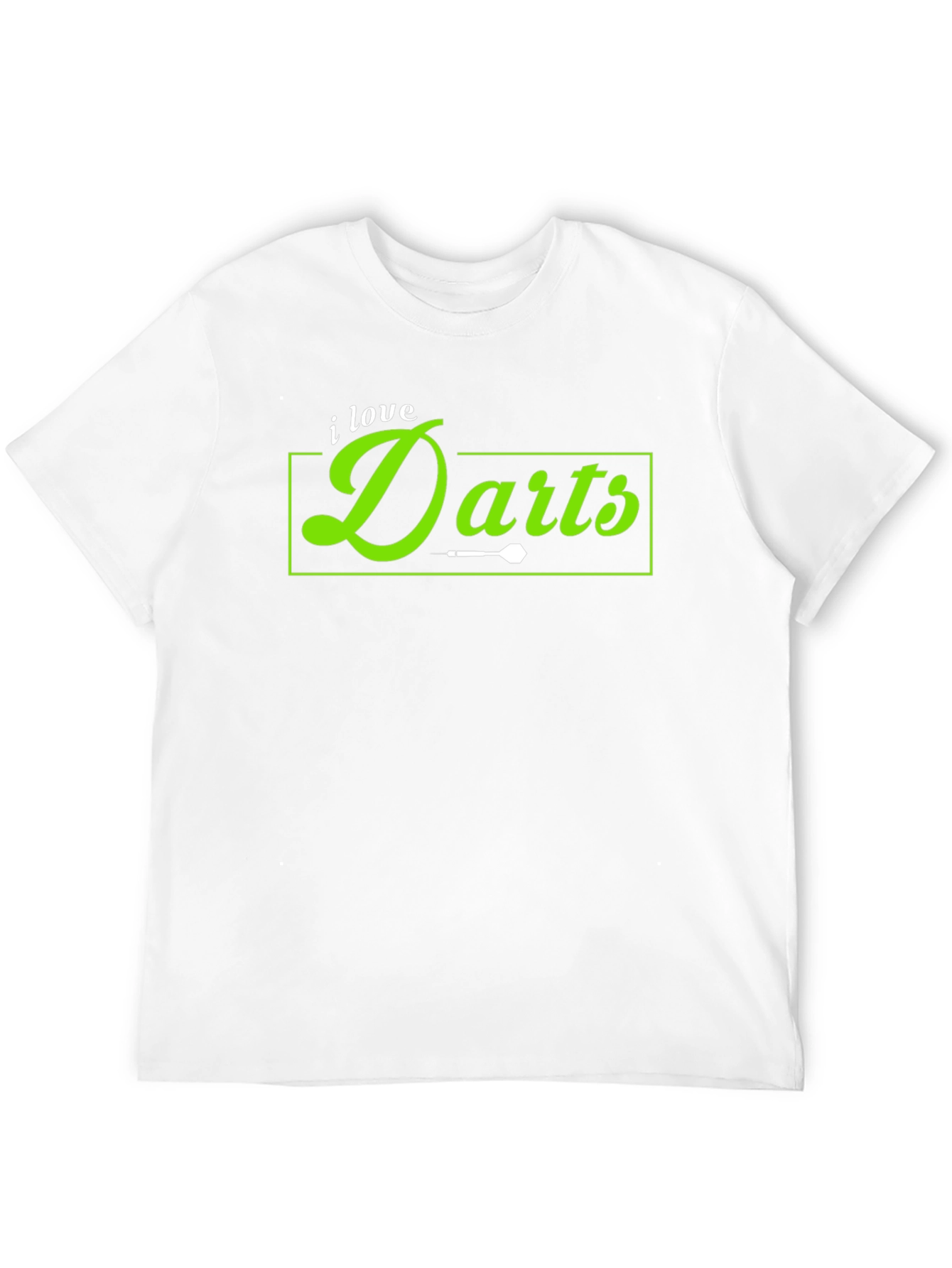 I Love Darts Black T-Shirt