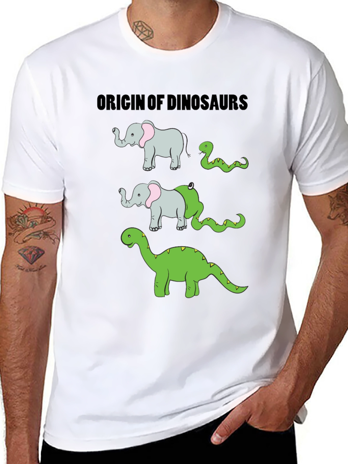 Origin of Dinosaurs Graphic T-Shirt