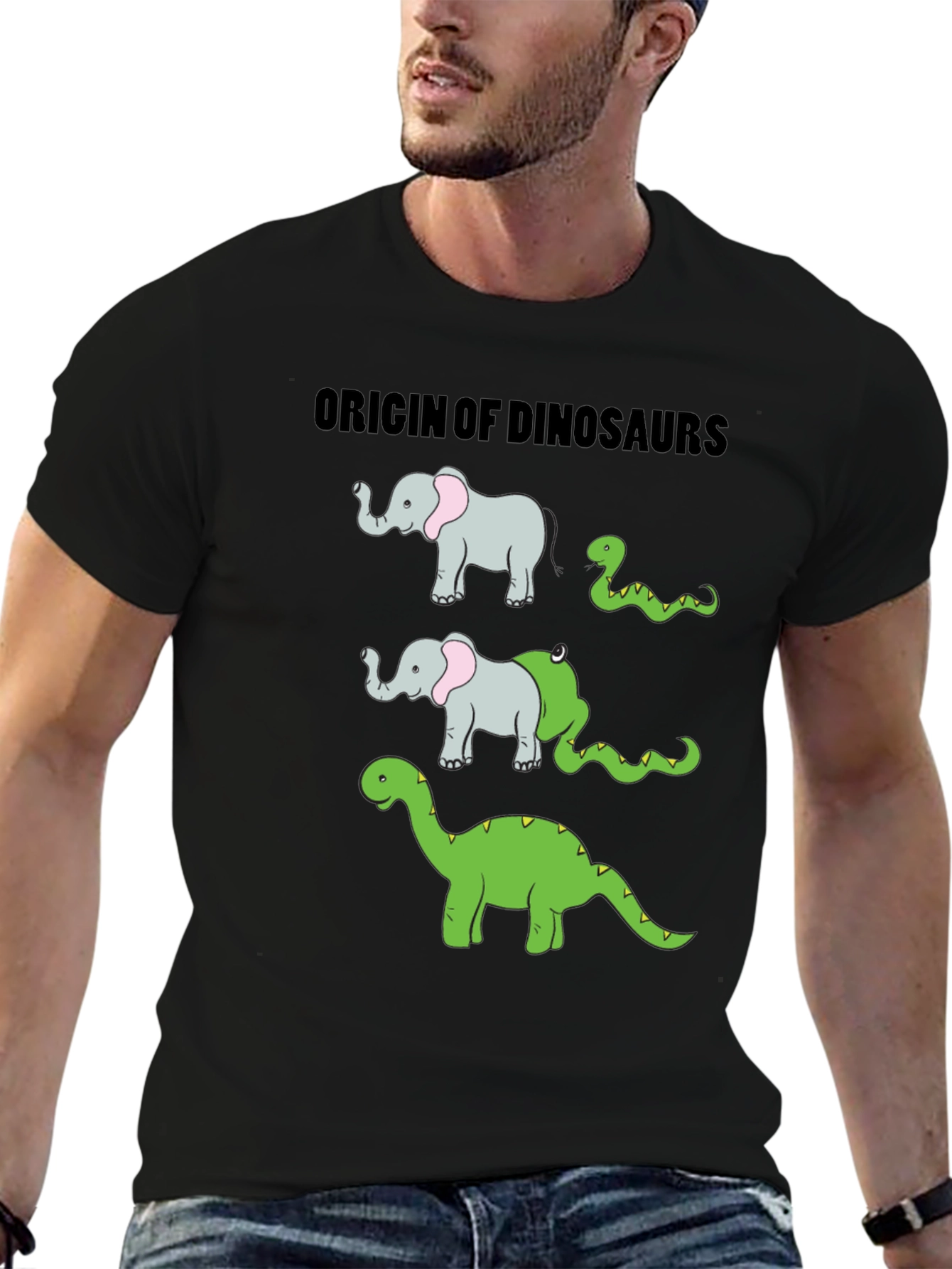 Origin of Dinosaurs Graphic T-Shirt