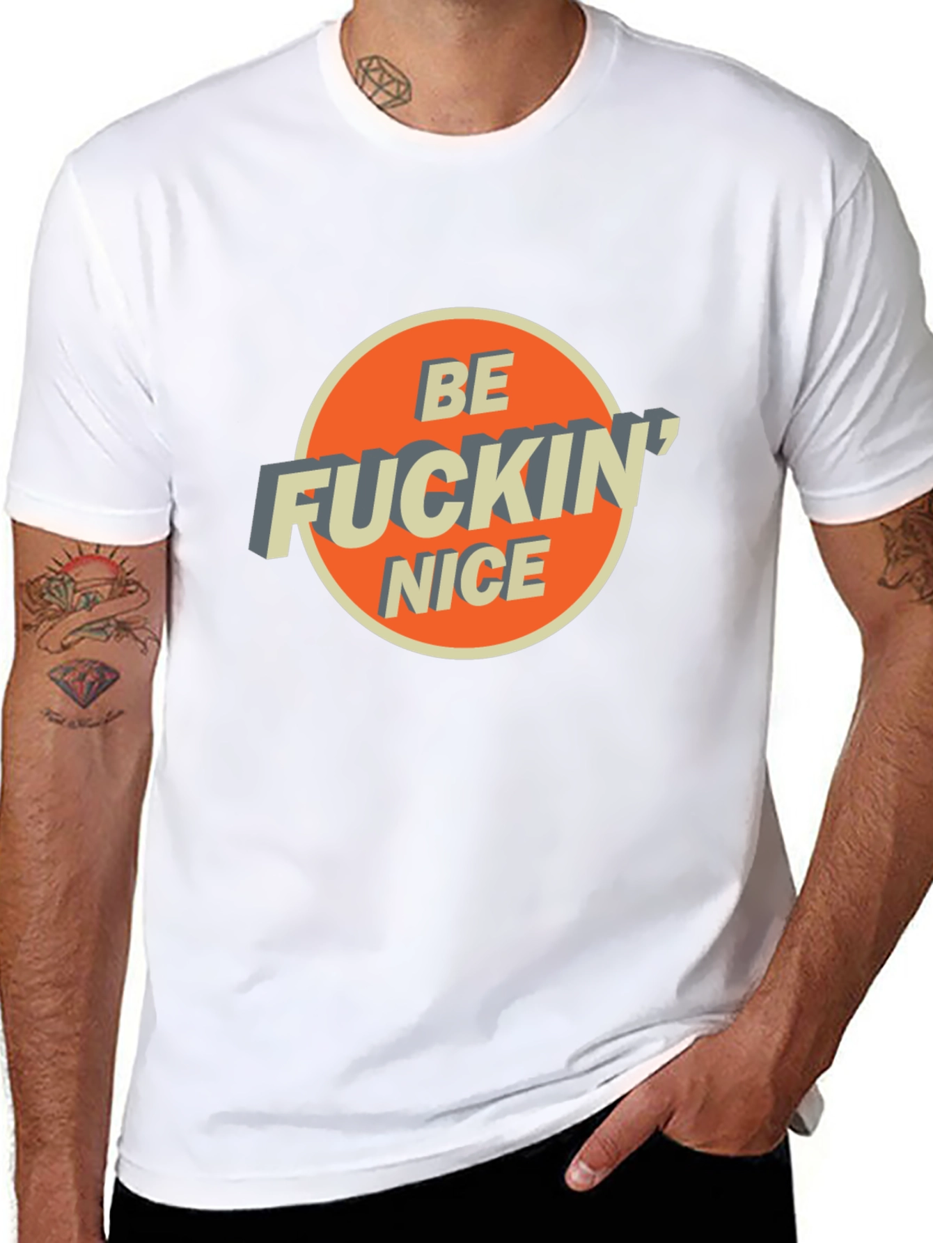 Be Fuckin Nice Graphic Tee - Stylish & Comfy