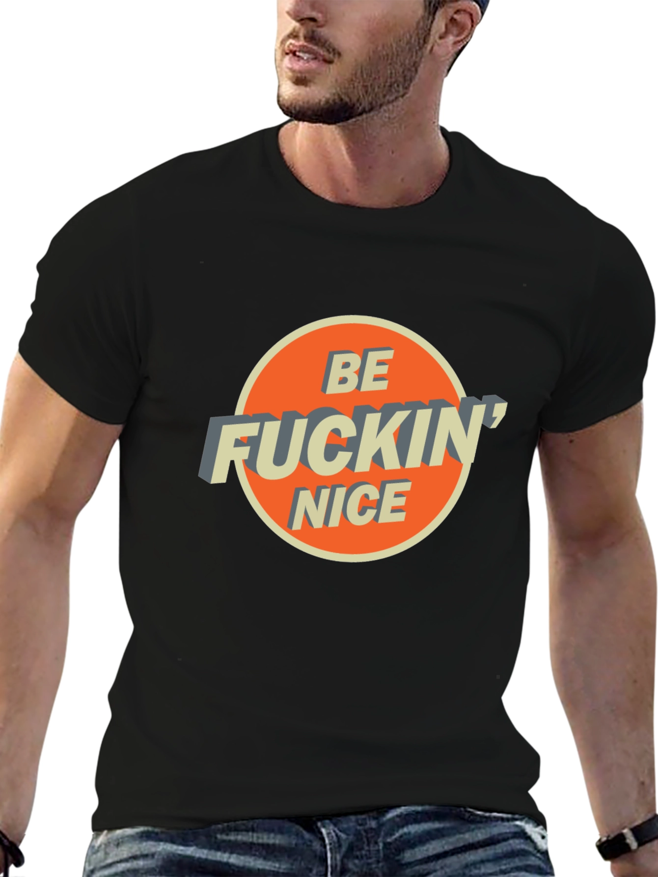 Be Fuckin Nice Graphic Tee - Stylish & Comfy