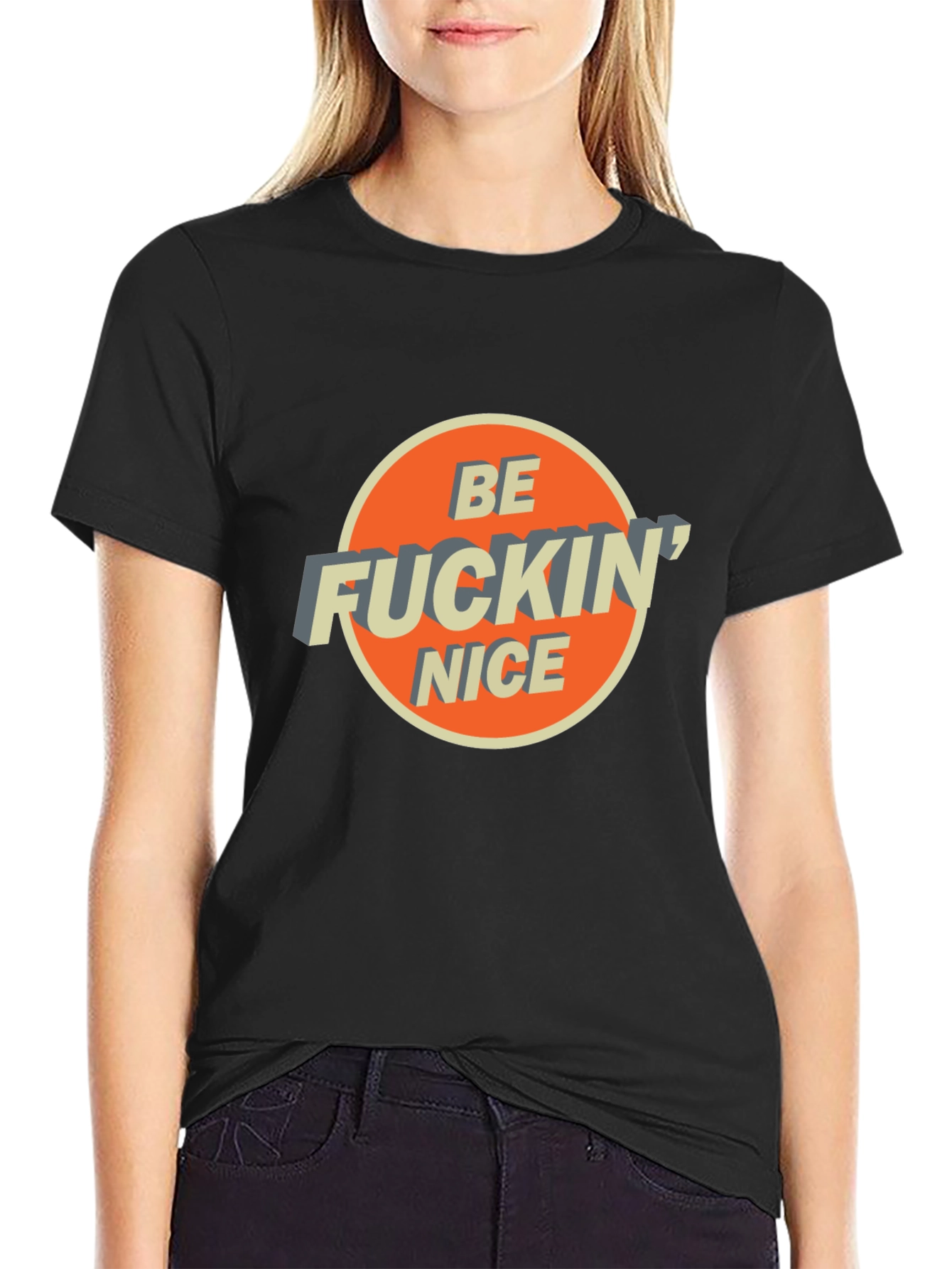 Be Fuckin Nice Graphic Tee - Stylish & Comfy