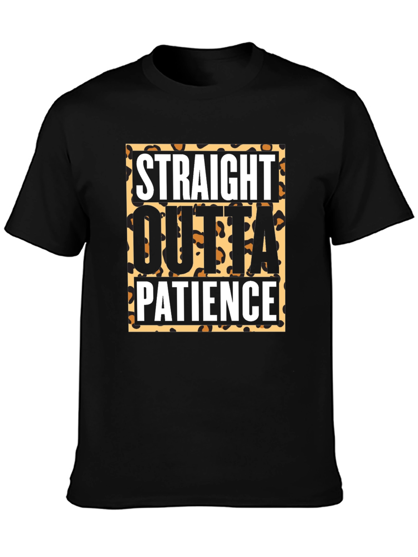 Straight Outta Patience Graphic Tee